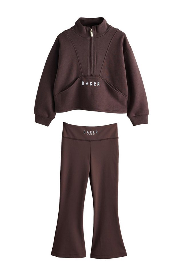 Baker by Ted Baker Top & Leggings Baker by Ted Baker Troyer-Sweatshirt + Schlaghose (2-tlg)