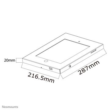 Neomounts by Newstar Standfuß Neomounts IPAD2N-UN20BLACK Tablet-Halterung Apple iPad 2, iPad 3