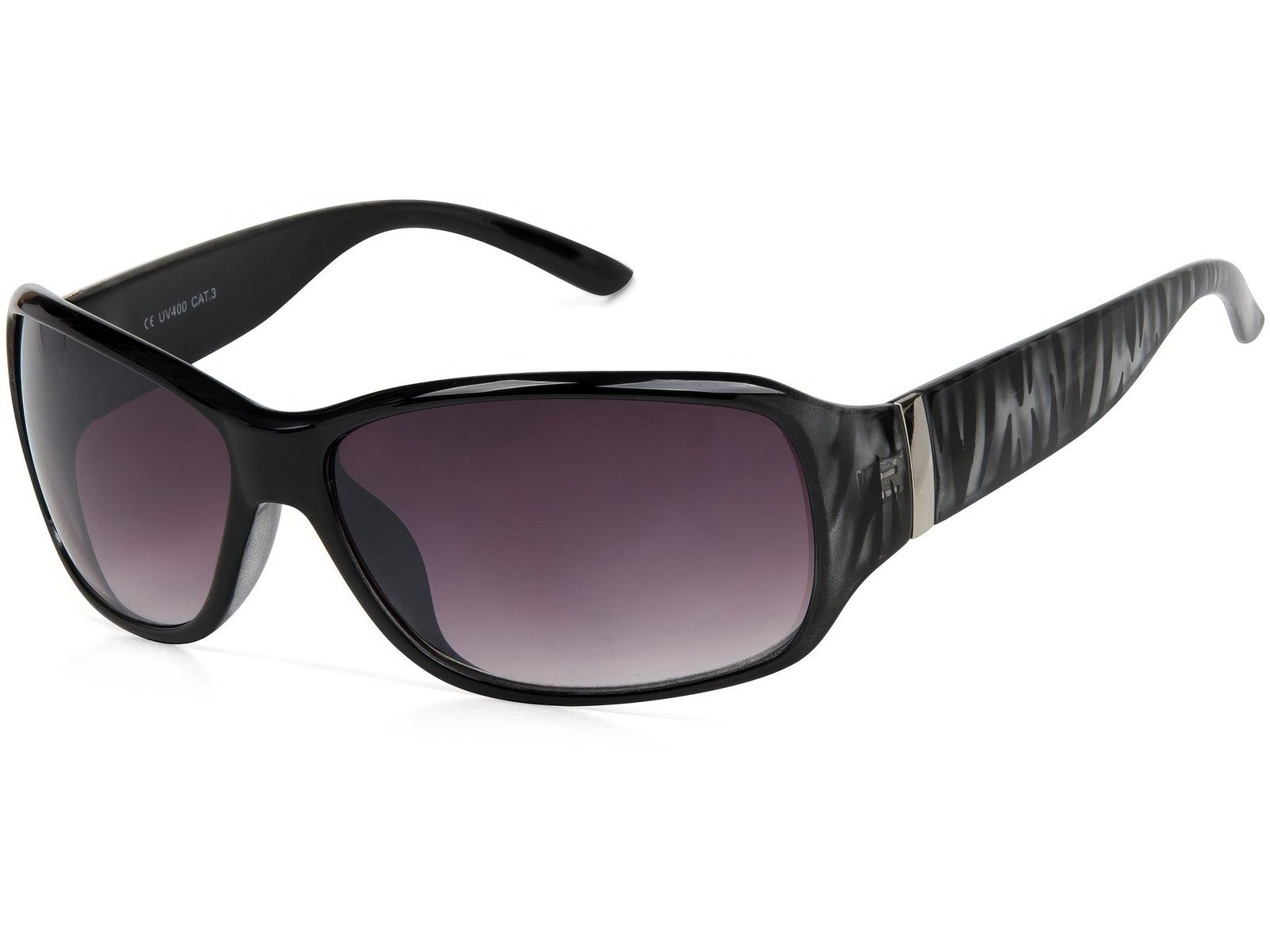 styleBREAKER Sonnenbrille Sonnenbrille Schmetterlingsform mit Streifen (1-St) Gradient