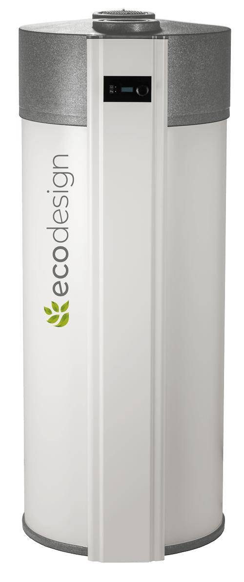 1 Eco Design GmbH Warmwasser-Wärmepumpe Ecodesign Brauchwasser-Wärmepumpe Warmwasserwärmepumpe ED 400 WT