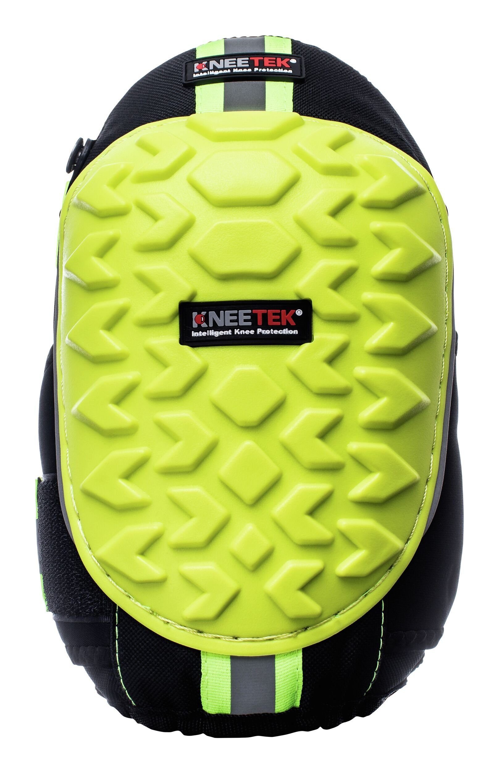 Kneetek Knieschutz, Knieschoner HiVis schwarz/gelb