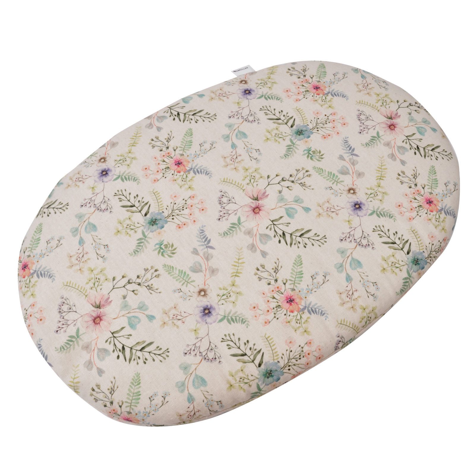 Aumüller Tierkissen Liegekissen Mauve Soft Flowers für Korbhöhlen, 50 cm