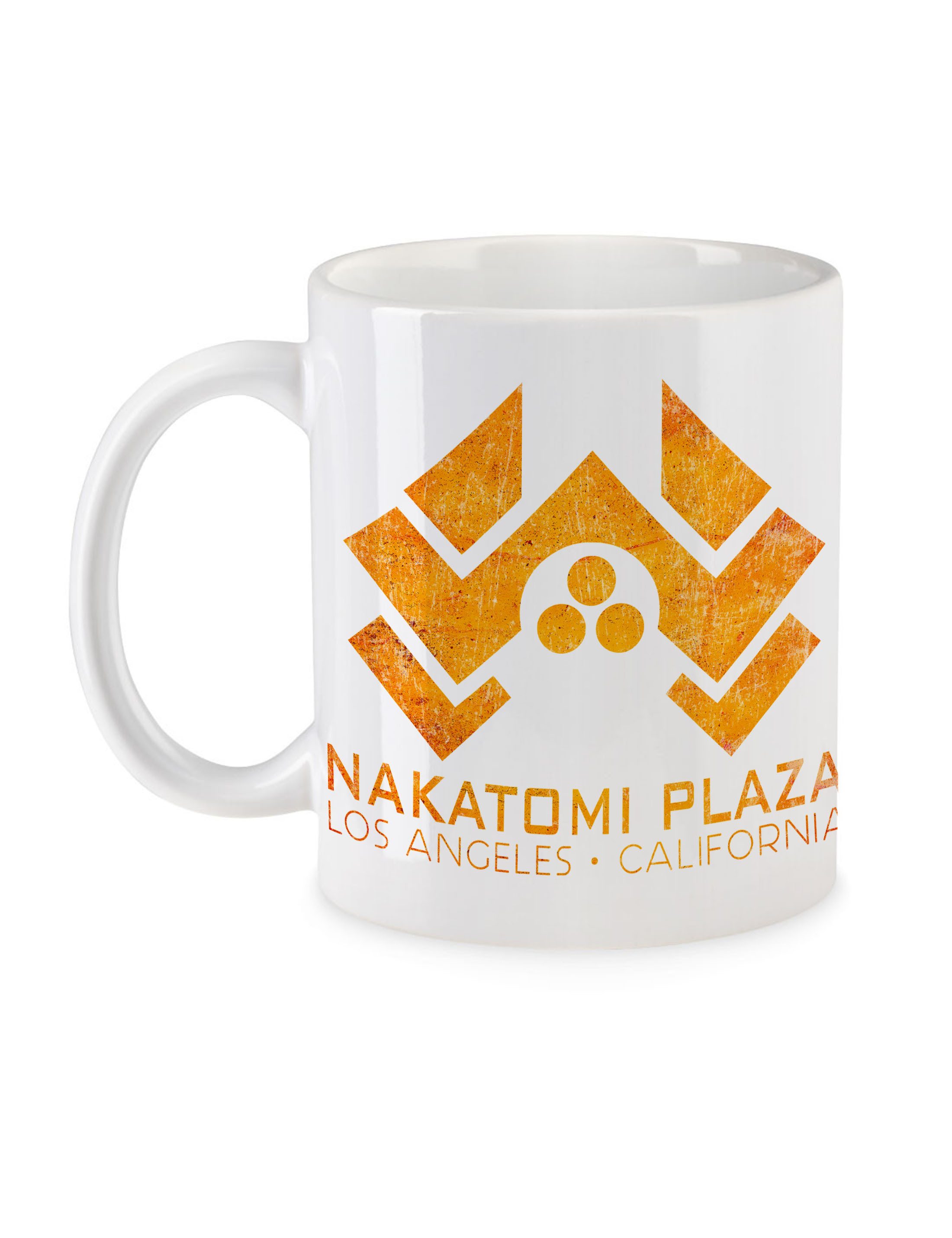 Urban Backwoods Tasse Nakatomi Plaza Sign Kaffeetasse Shirt Stirb Skyscraper Hard Langsam, 1-tlg., Keramik, Weihnachten X-Mas Movie