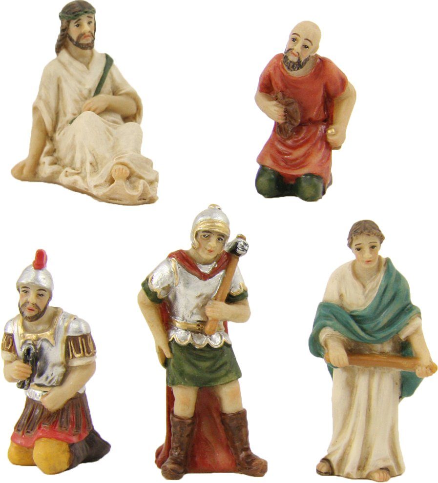 FADEDA Krippenfigur 5x FADEDA Passionsfiguren: Dornenkrönung, Höhe in cm: 5 (5 St)