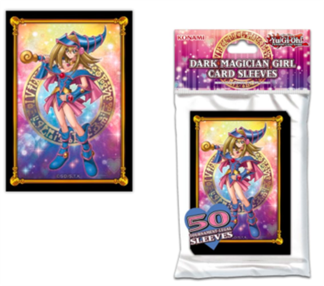 Yu-Gi-Oh Sammelkarte - Dark Magician Girl Sleeves (50 Sleeves)