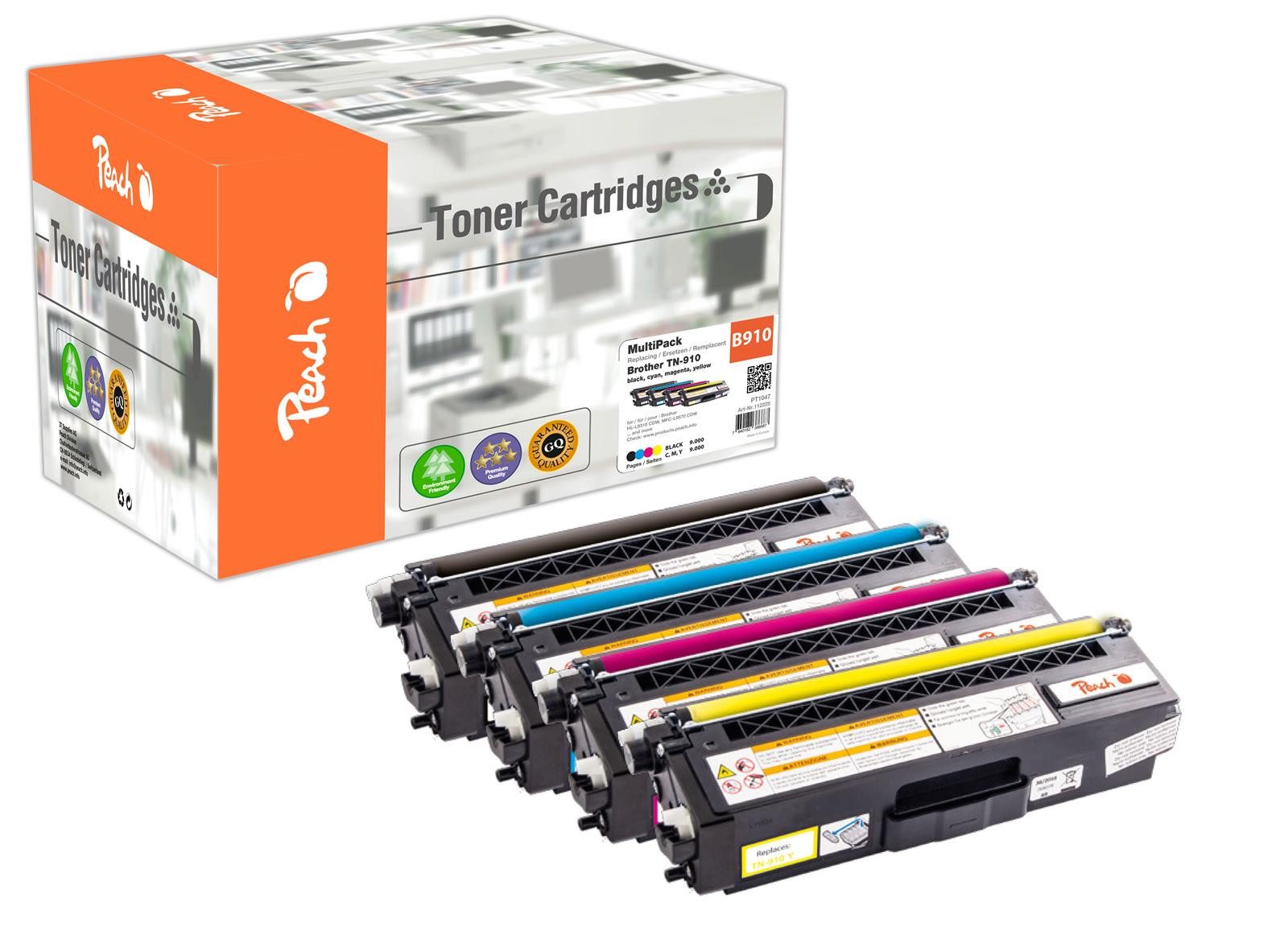 Peach Tonerpatrone Peach PT1047 Peach Toner Brother TN-910 HL-L-9310 CDW MultiPack