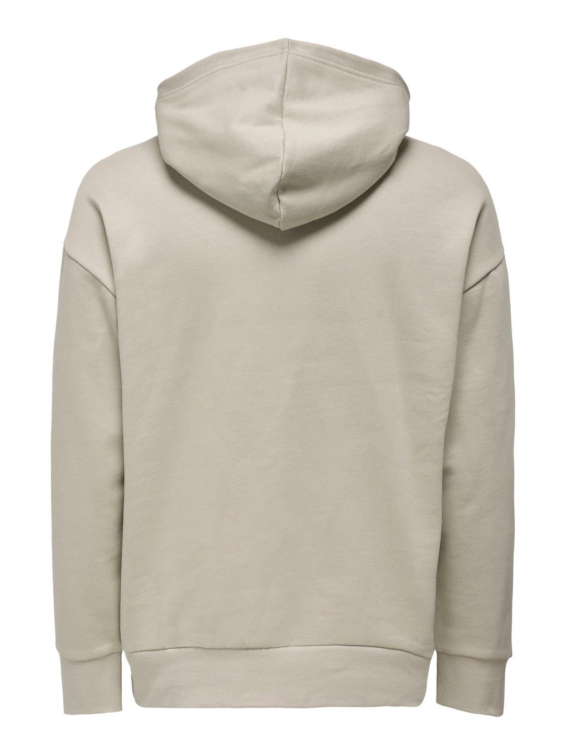 ONLY & SONS Hoodie Baumwolle 22026661 ONSDAN LIFE aus Silver Lining