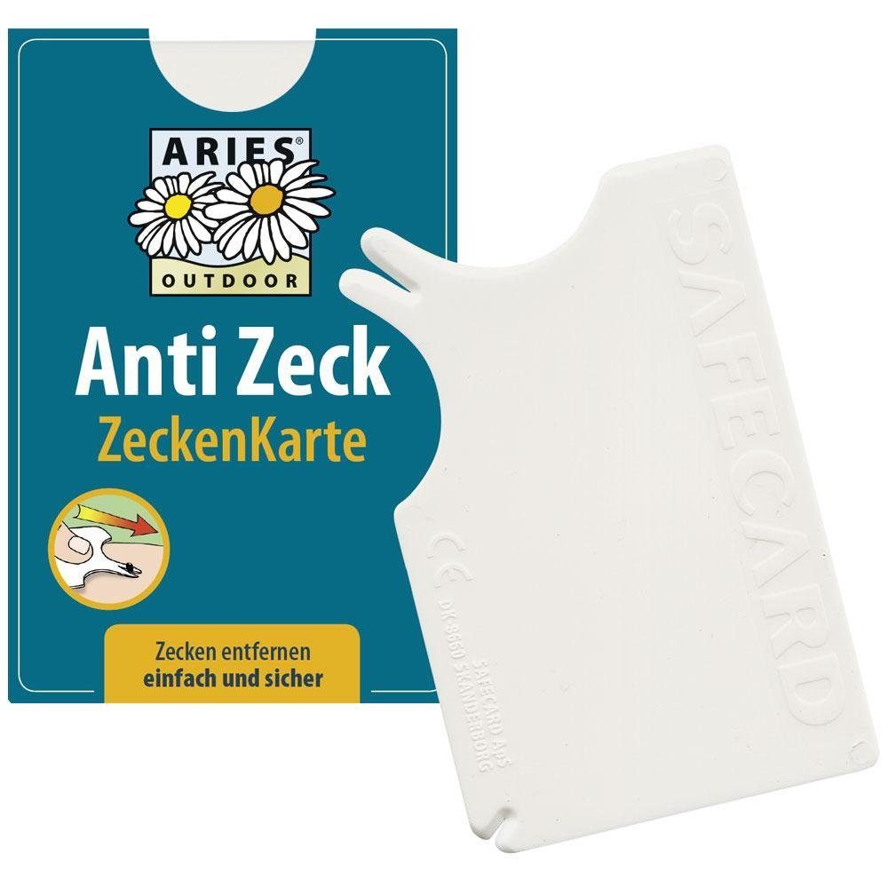Aries Zeckenpinzette Zeckenkarte, Stk