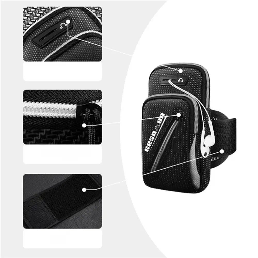 Sport-Knight® Handytasche Laufarmband für Handys bis 7,2 Zoll, wasserdichte Sport Armtasche