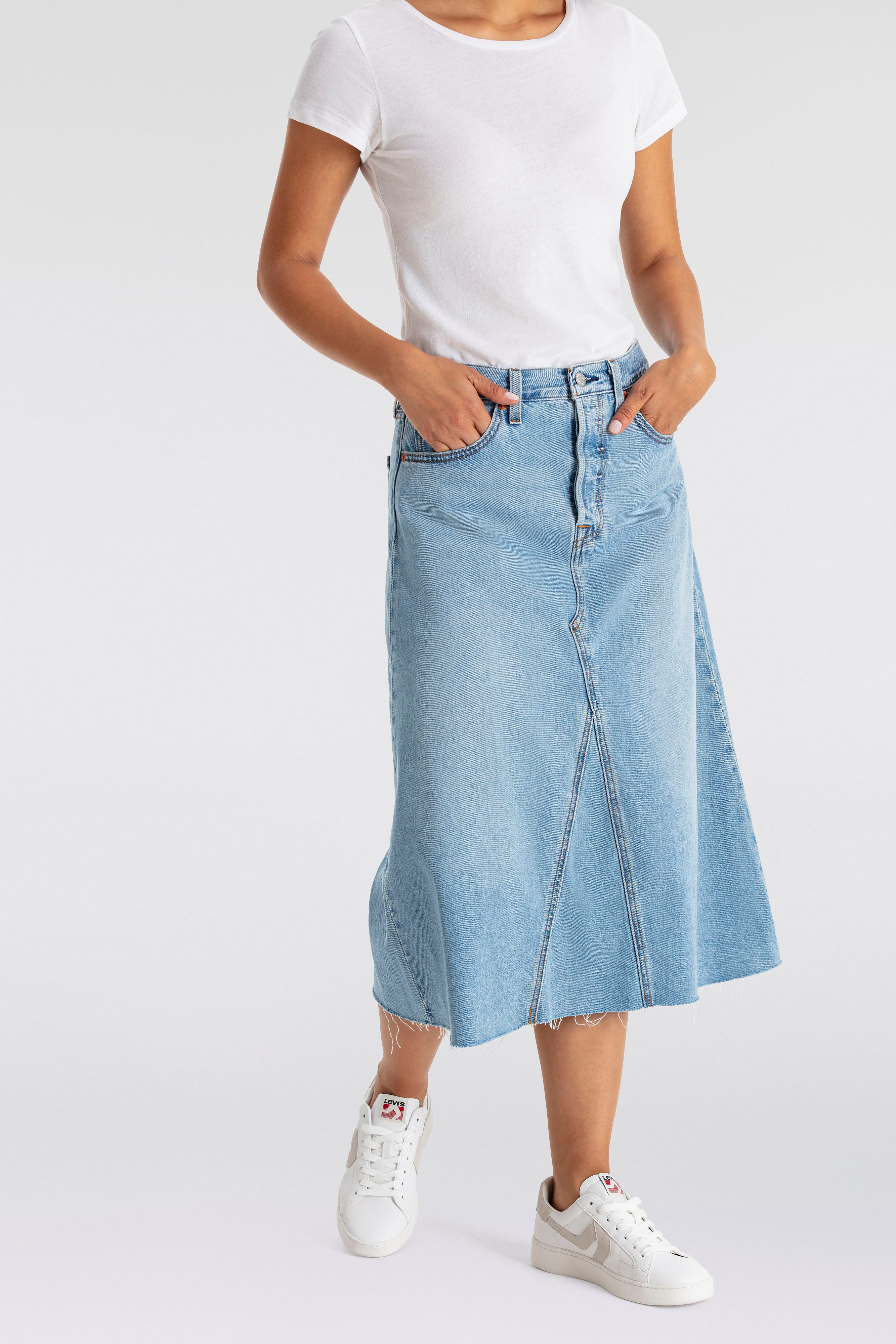 Jeansrock HR A LINE DECON SKIRT