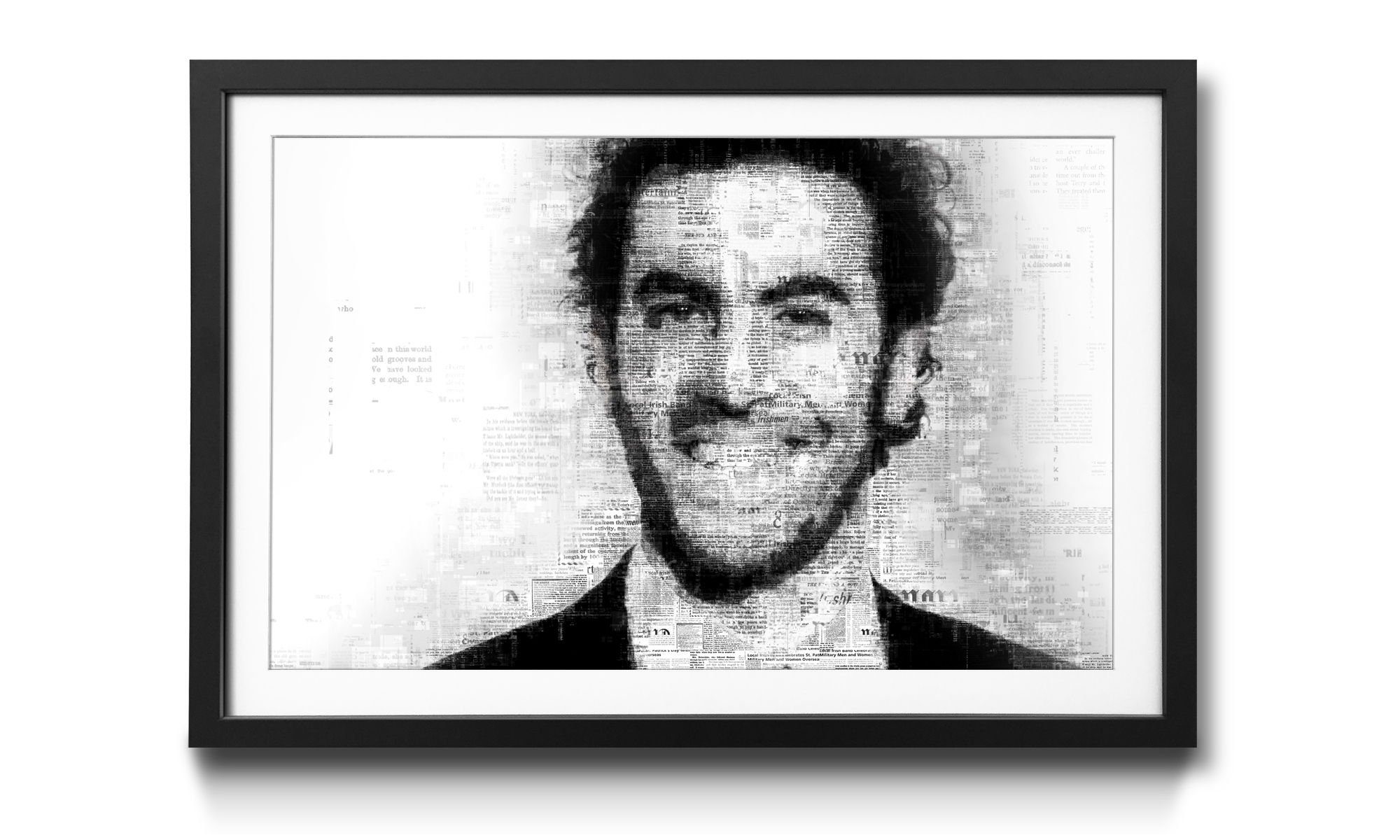 WandbilderXXL Bild mit Rahmen Baron, Schauspieler, Wandbild, in 4 Größen erhältlich
