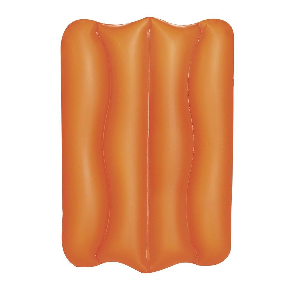 BESTWAY Luftkissen Reisekissen Campingkissen Nackenstütze, Spar-Set, 1-tlg., 38 x 25 x 5 cm leicht, aufblasbar, geriffelt, kompakt, ohne Pumpe