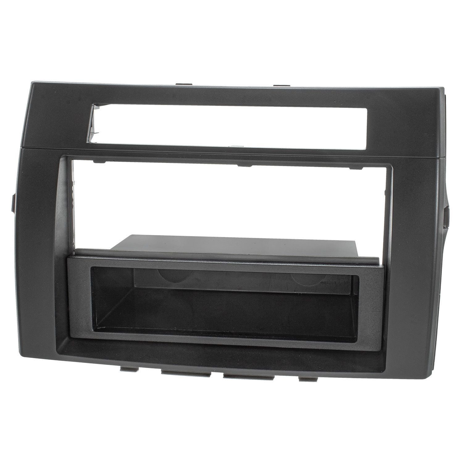tomzz Audio Radioblende passt für Toyota Corolla Verso ZER/ZZE 2004-2009 schwarz Autoradio