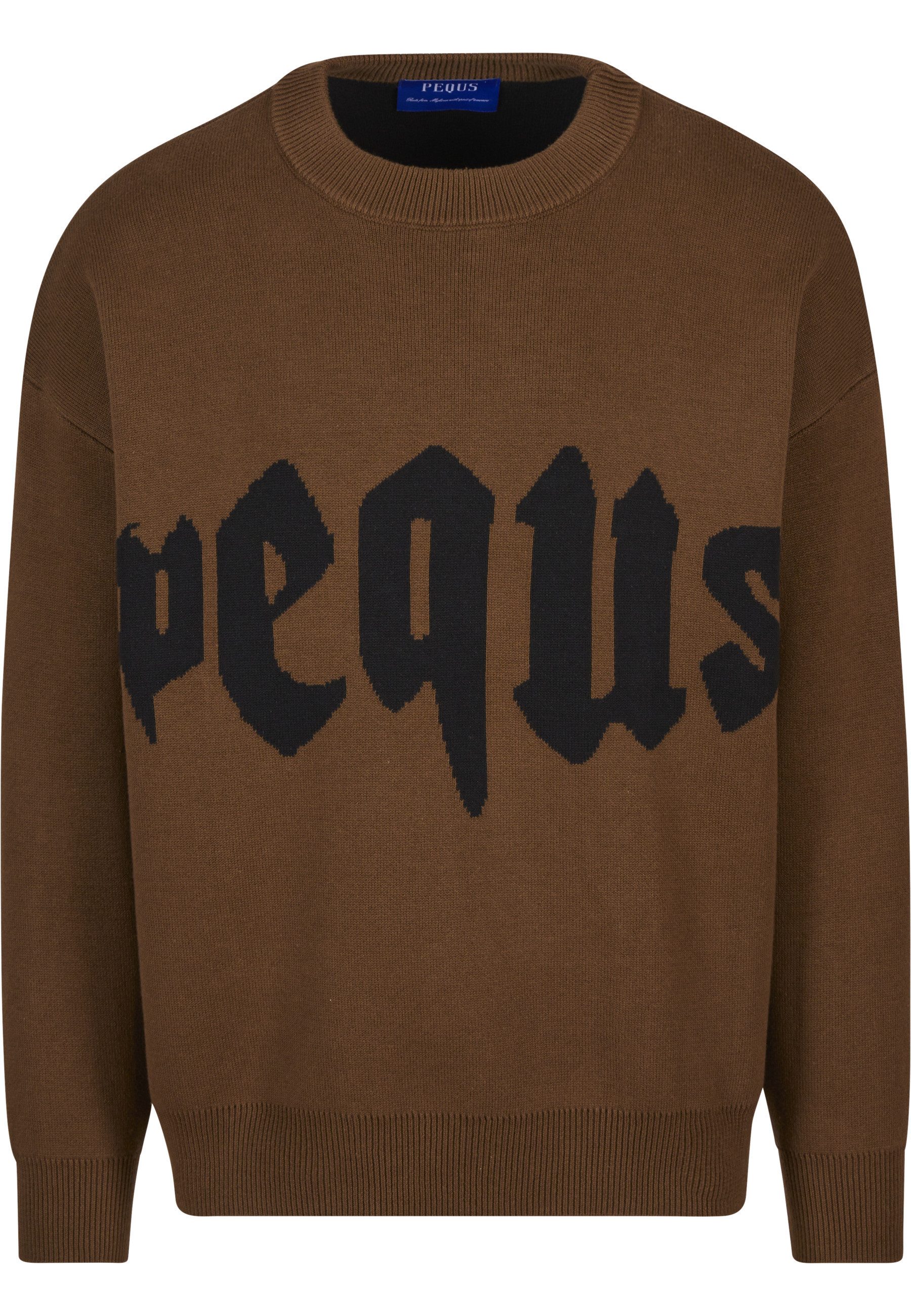 PEQUS Rundhalspullover PEQUS PEQUS Mythic Knit Sweater (1-tlg)