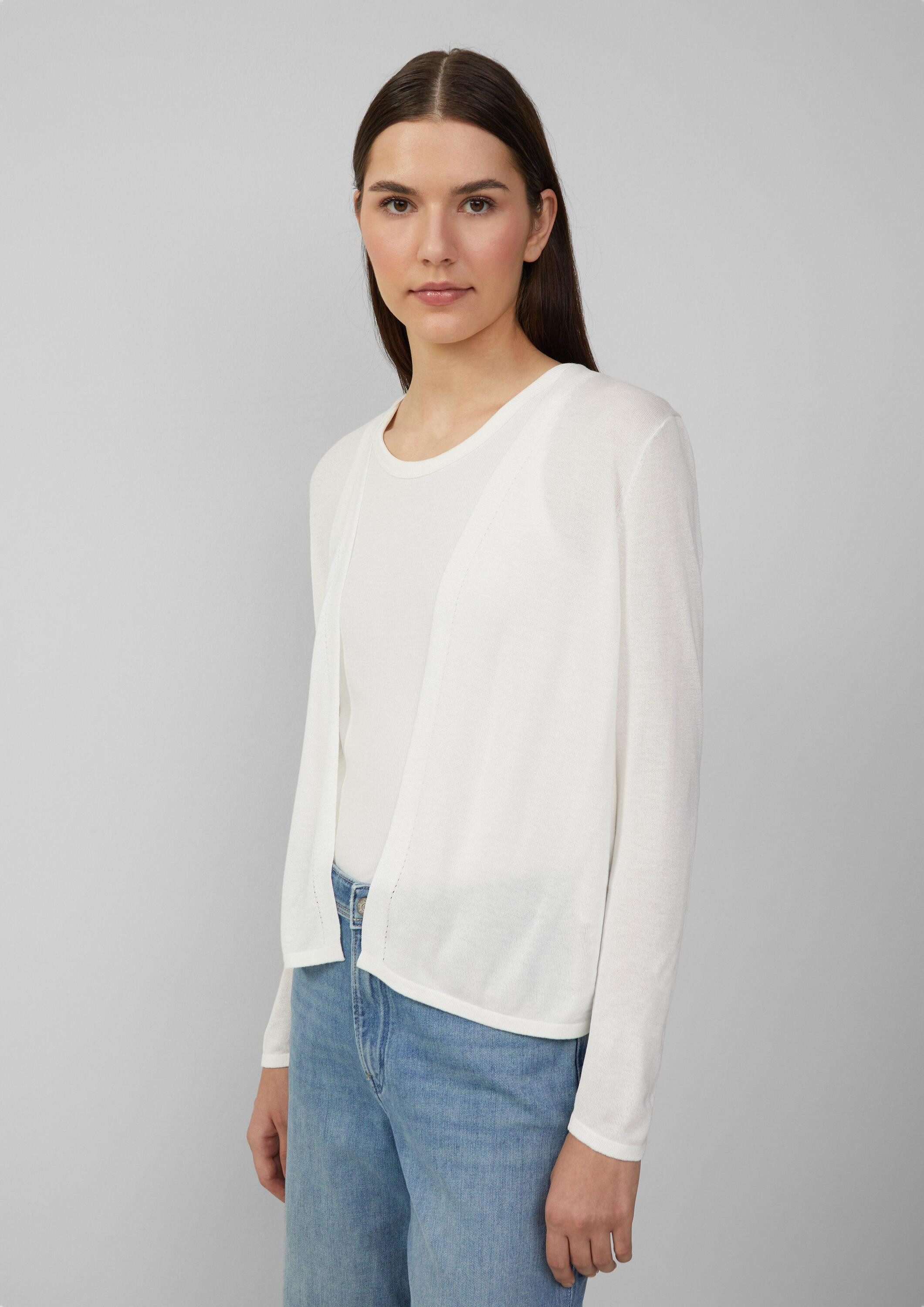 s.Oliver Cardigan Strickjacke Leichte Strickjacke aus günstig online kaufen