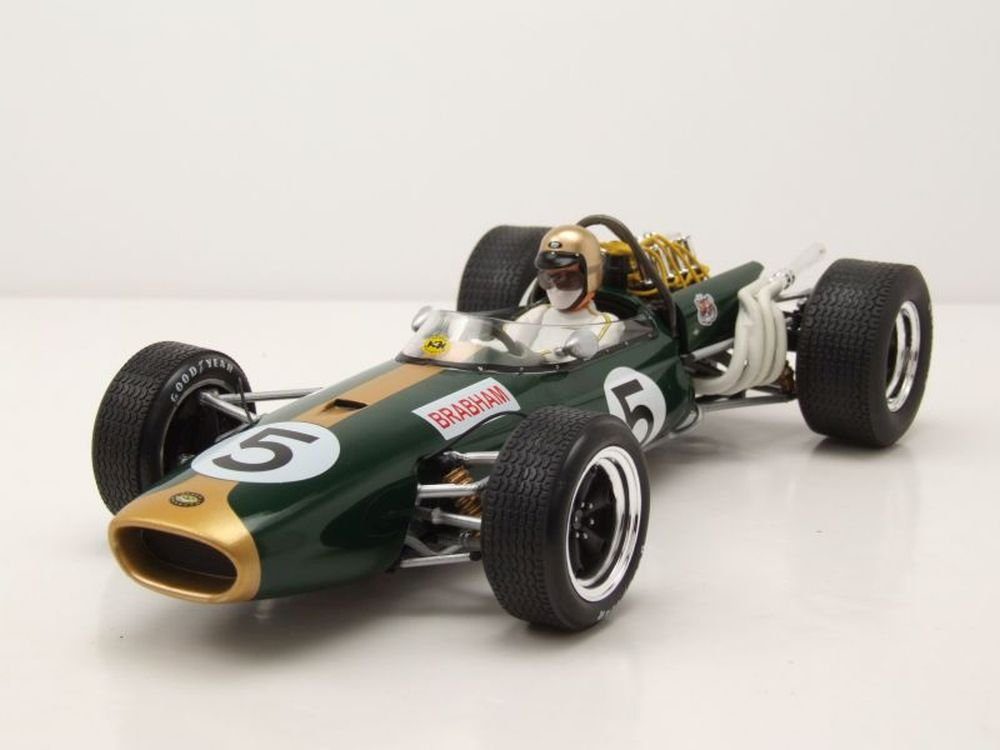 MCG Modellauto Brabham BT20 Formel 1 GP Mexico 1966 #5 grün J.Brabham Modellauto, Maßstab 1:18