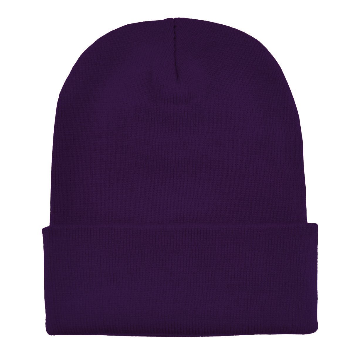 DonDon Beanie Mütze Beanie (Packung, 1-St) Wintermütze, klassisches Design, mit Krempe