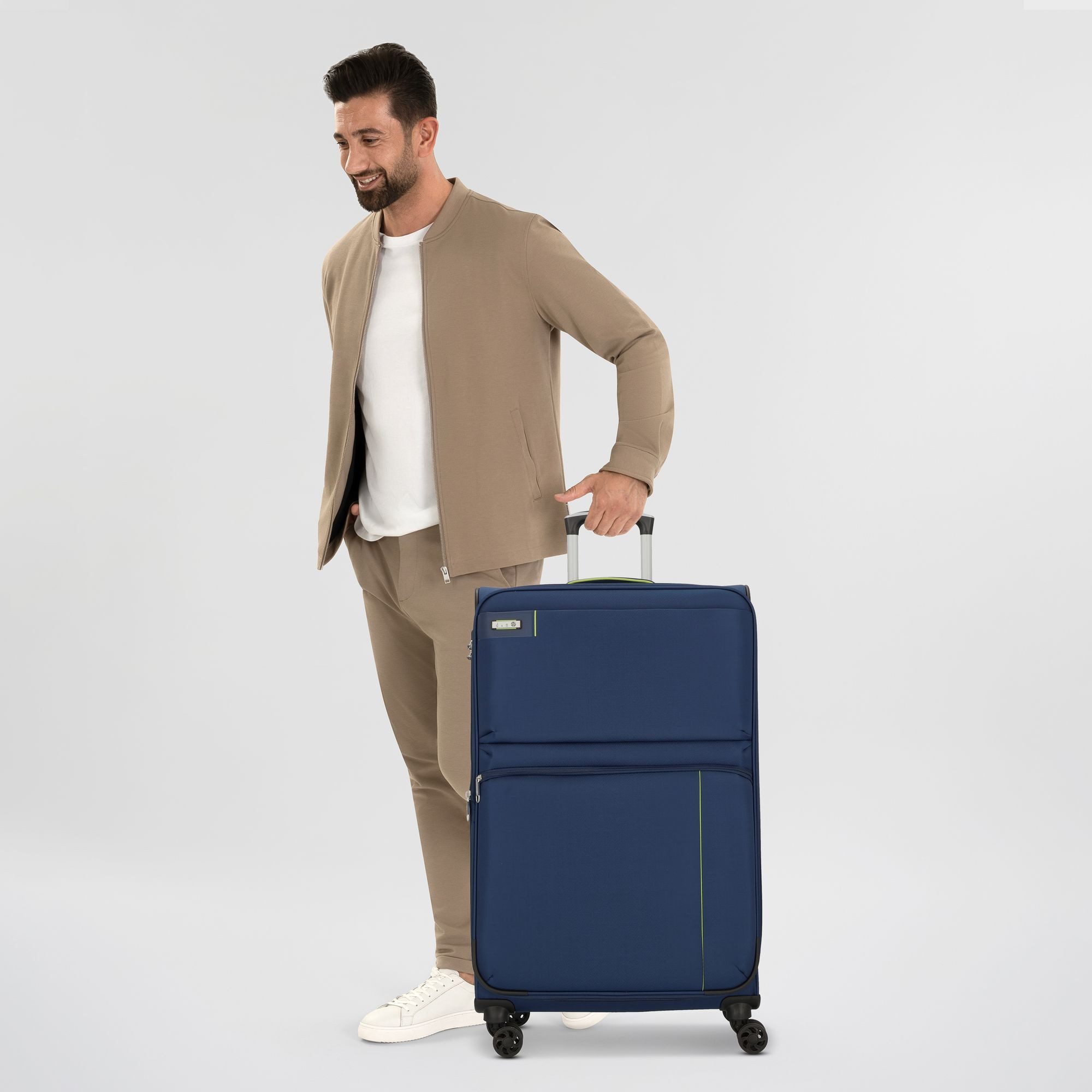 D&N Weichgepäck-Trolley Travel Line 6704, 4 günstig online kaufen