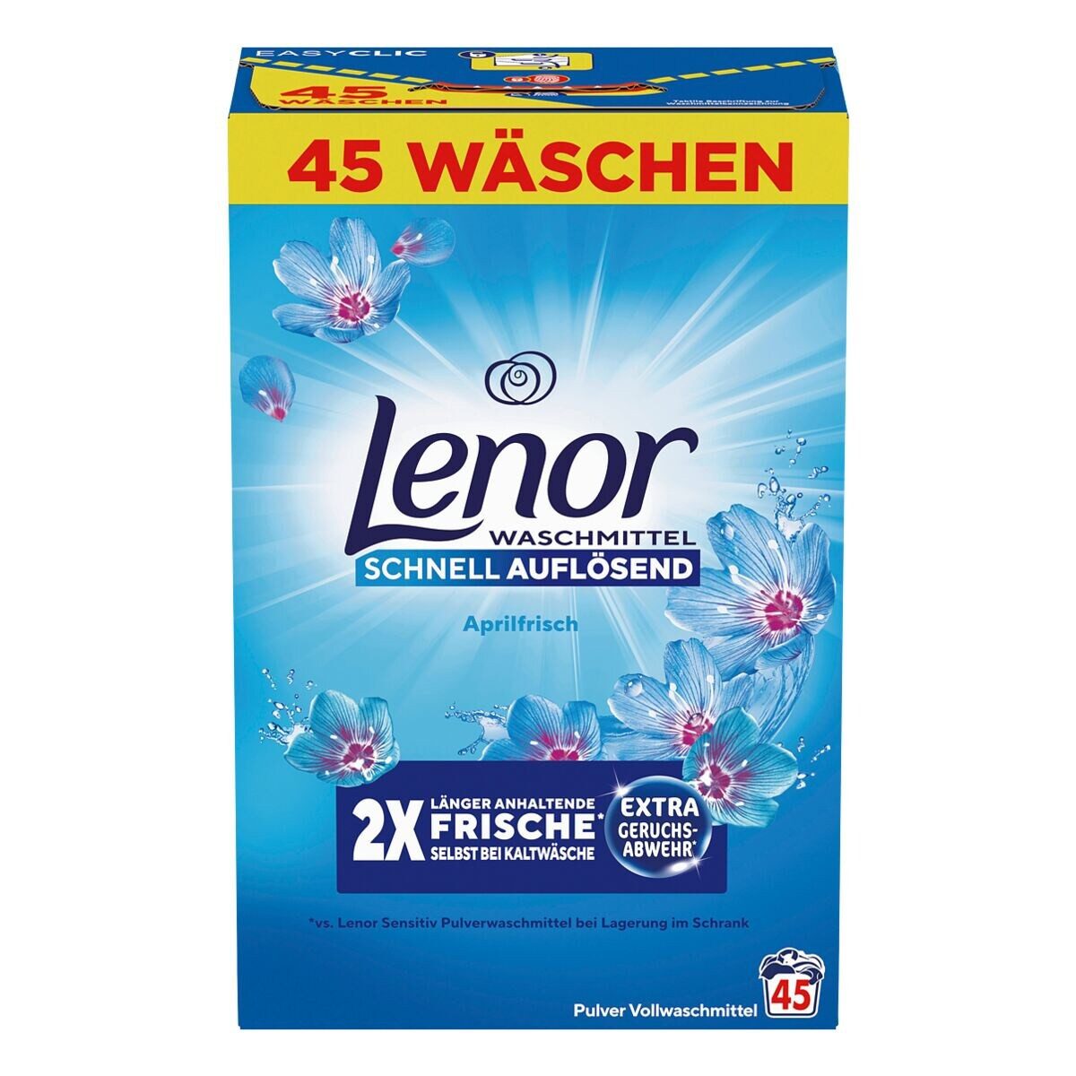 LENOR Aprilfrisch Vollwaschmittel (45 WL / 2,25 kg)
