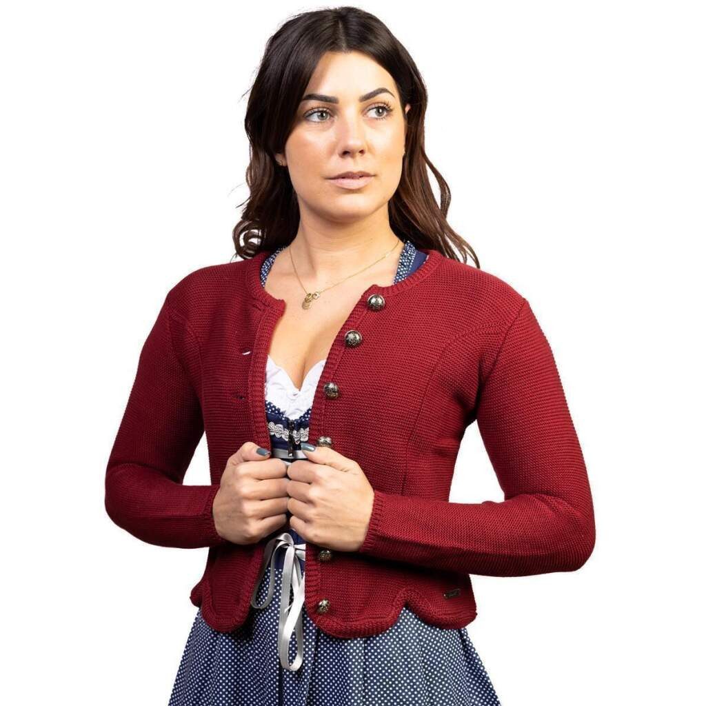 Trachtl Trachtenjacke Rot Klassik