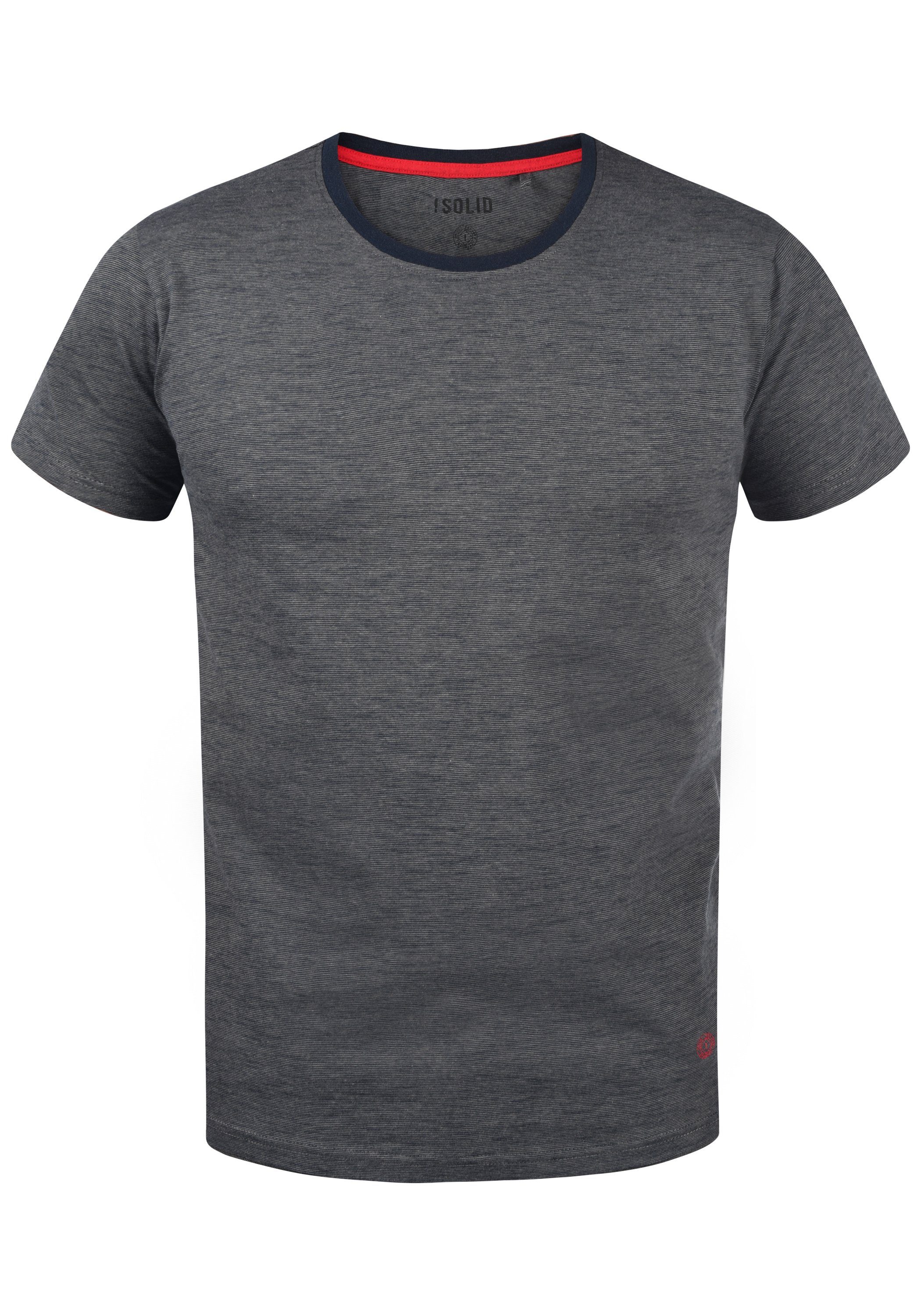 !Solid T-Shirt SDNed T-Shirt in Melangelook Insignia Blue Melange (8991)