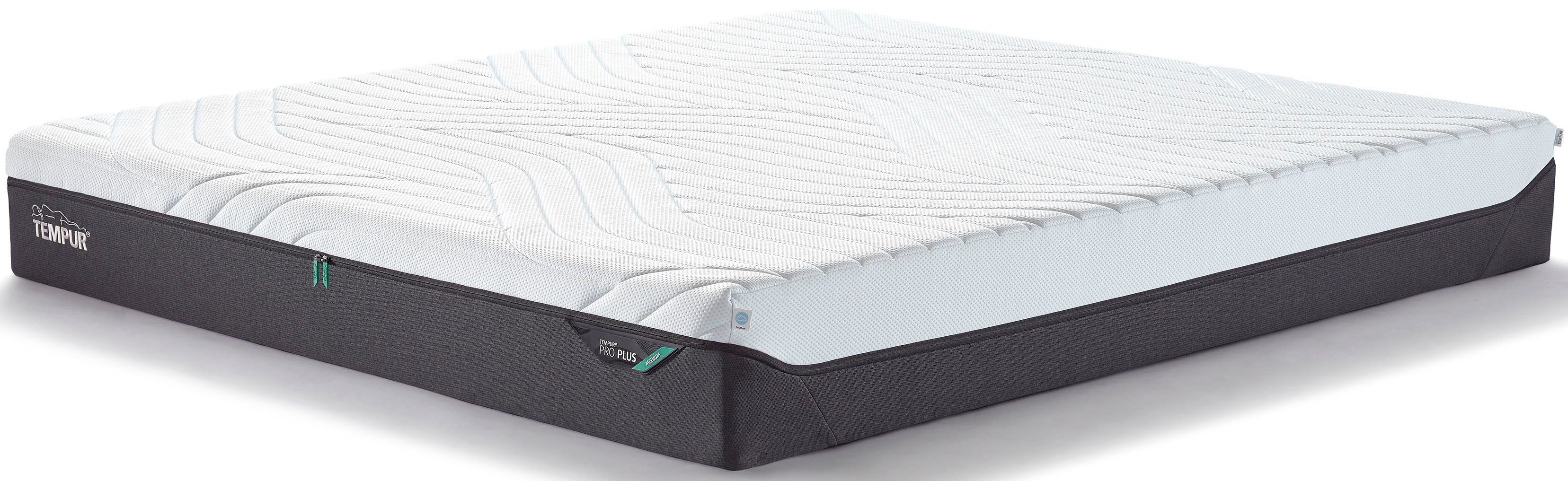 Visco-Matratze TEMPUR PRO Plus CoolQuilt Medium, Tempur, 27 cm hoch, (1-tlg), TEMPUR® NEUHEITEN: Bekannt aus dem TV!