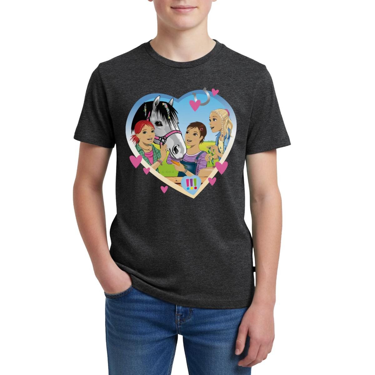 T-Shirt Die Drei Ausrufezeichen Einsatz Im Pferdestall Teenager Premium T-Shir