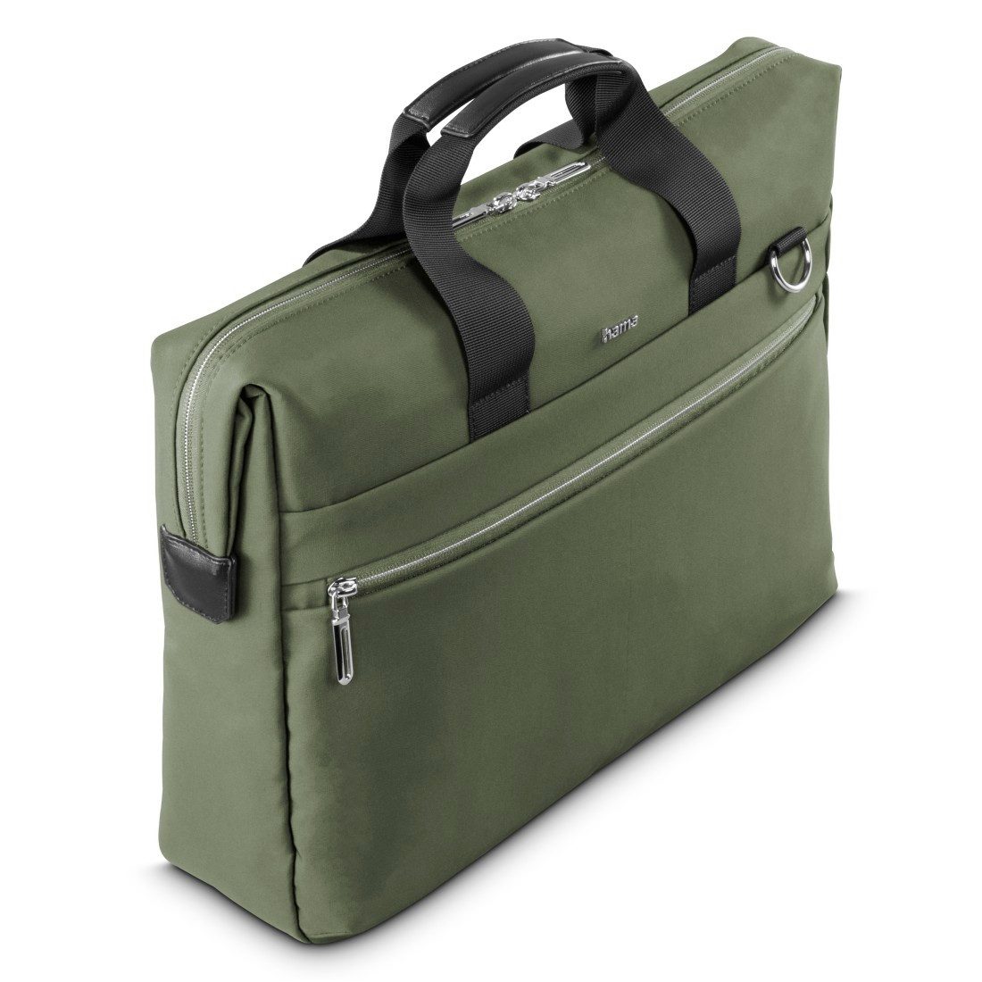 Hama Notebookrucksack Laptoptasche (40 – 41 cm (15,6 – 16,2), wasserabweisend, gepolstert), extralanger Reißverschluss