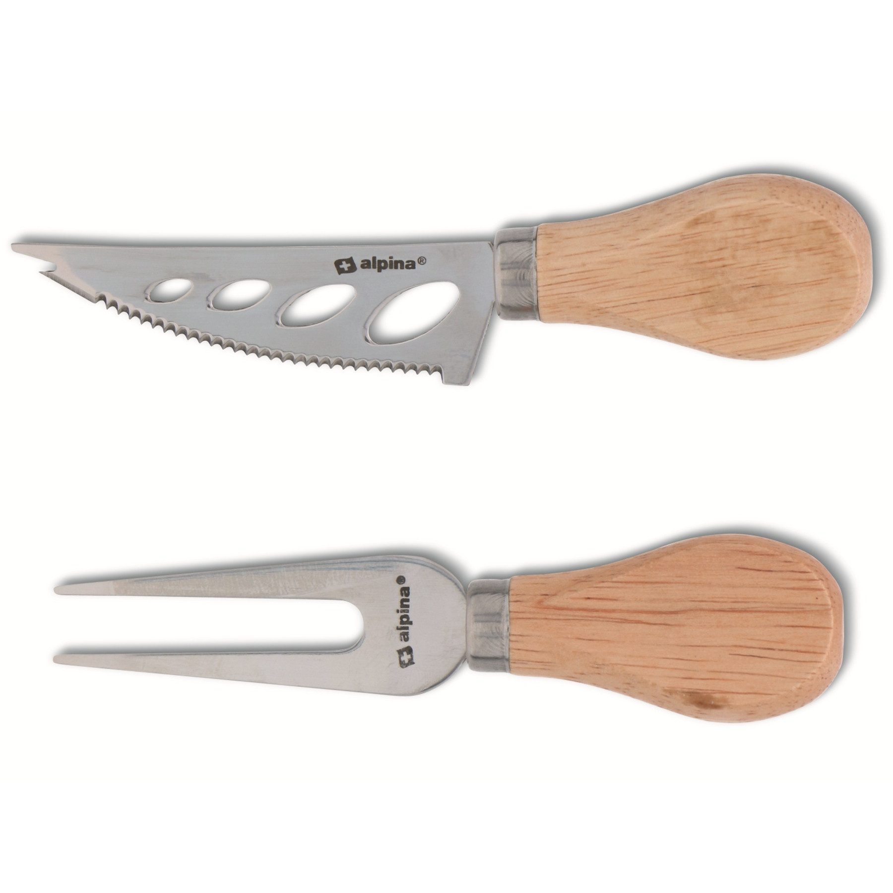 Käsemesser ALPINA Käsemesser und Käsegabel-Set, 2 Stück