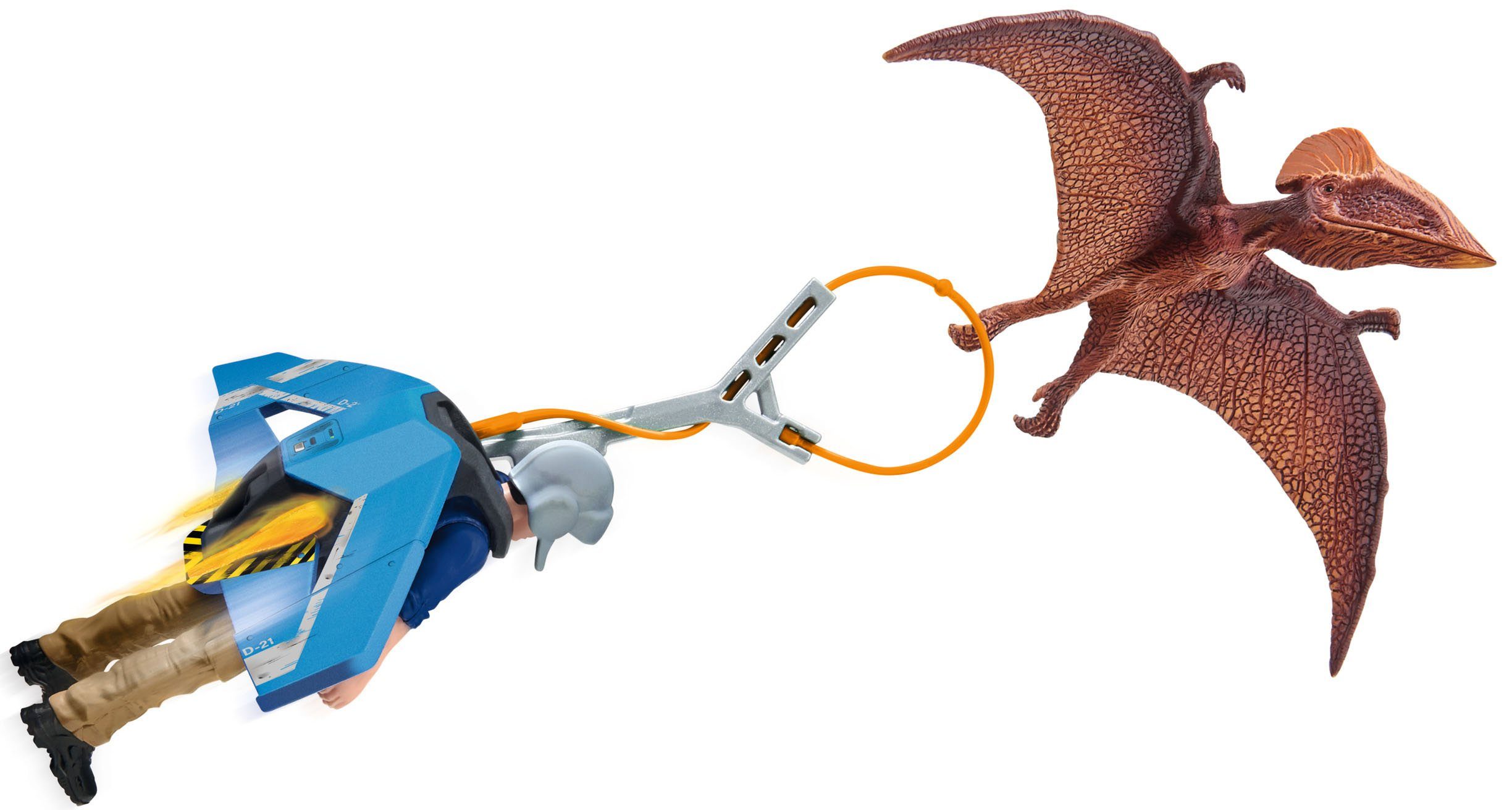 Image of Schleich Dinosaurier 41467 Jetpack Verfolgung bunt