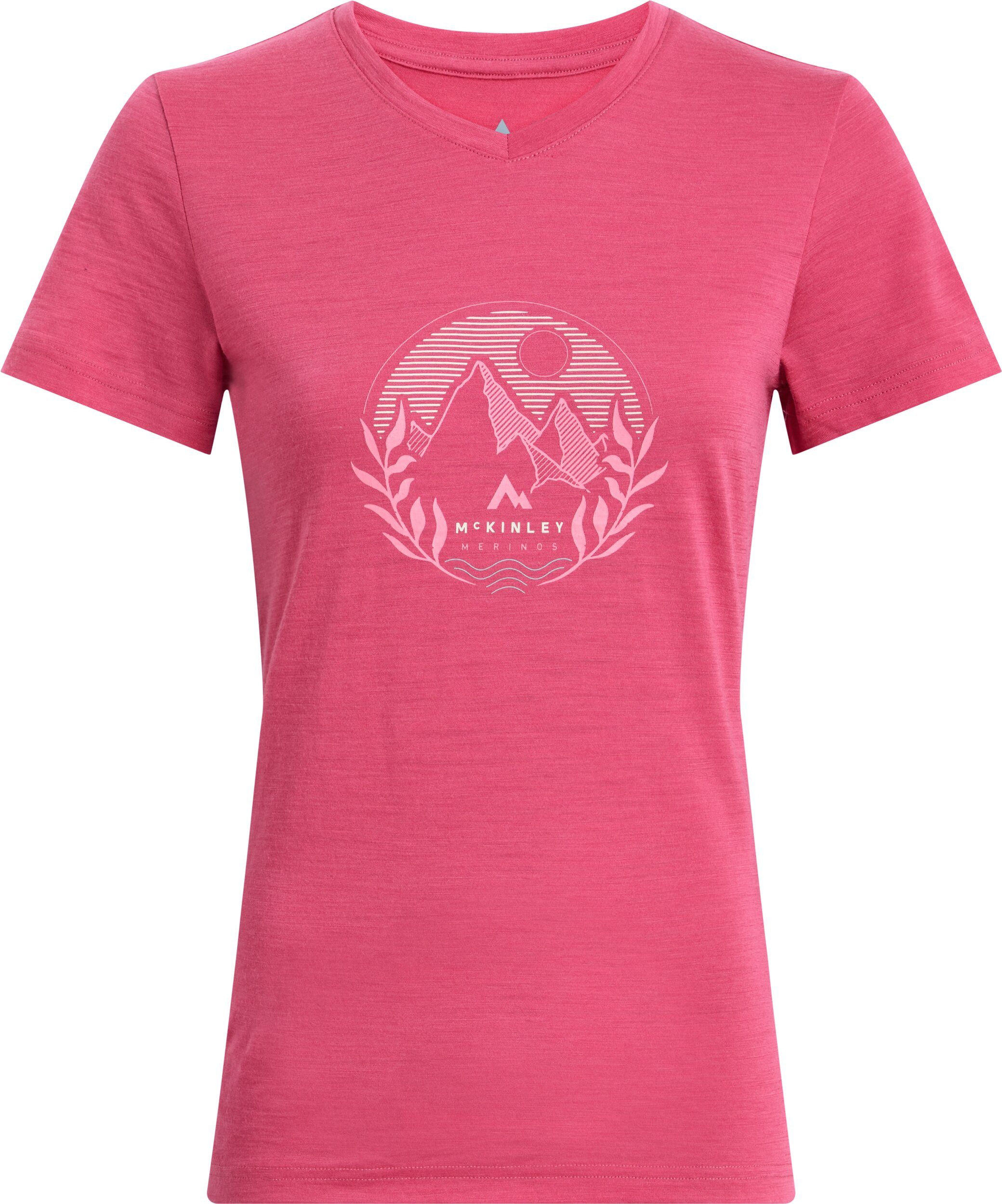 McKINLEY T-Shirt Da.-T-Shirt Shay III W PINK DARK