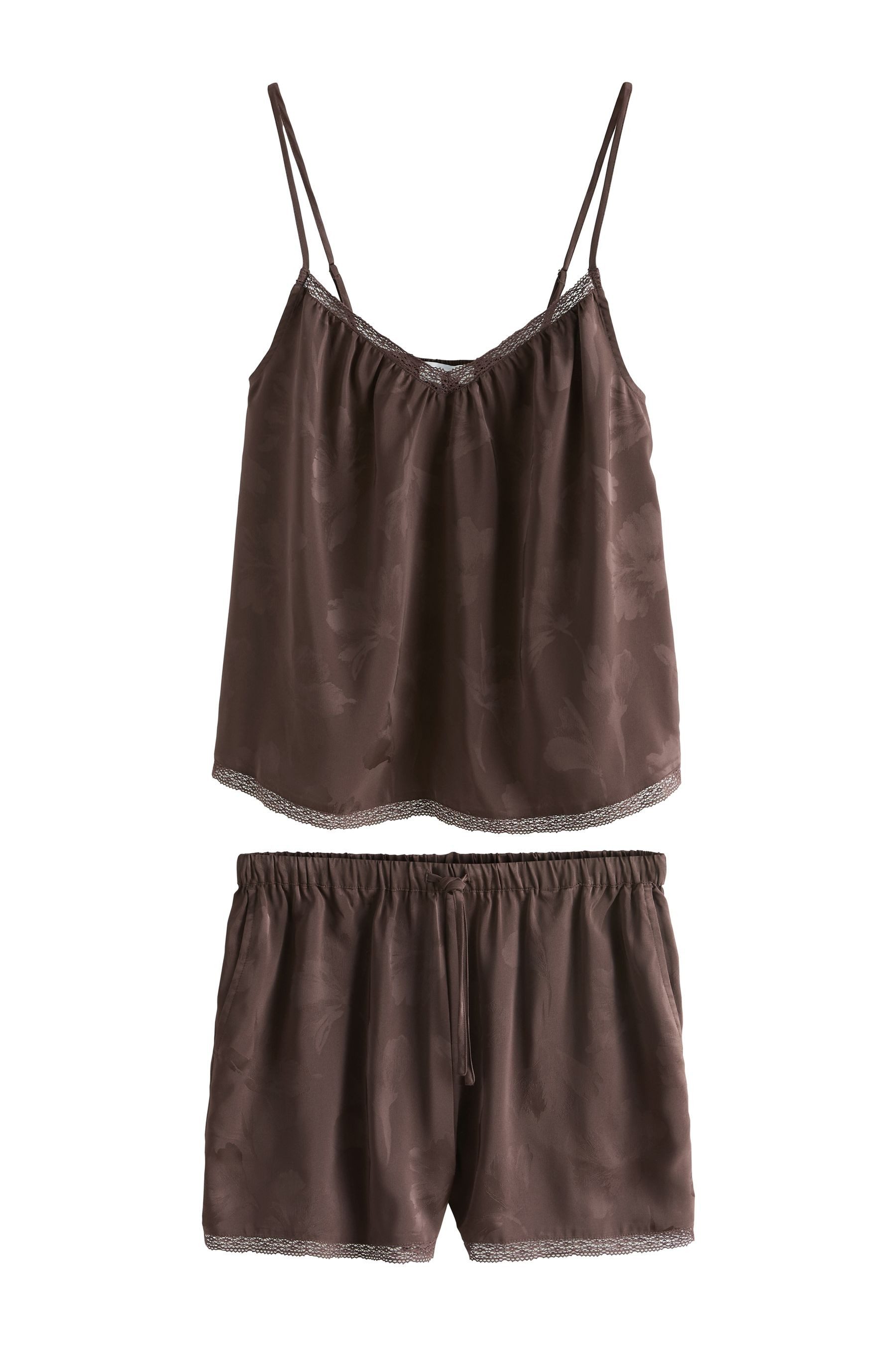 Next Pyjama N. Premium Trägertop und Shorts im Set (2 tlg)
