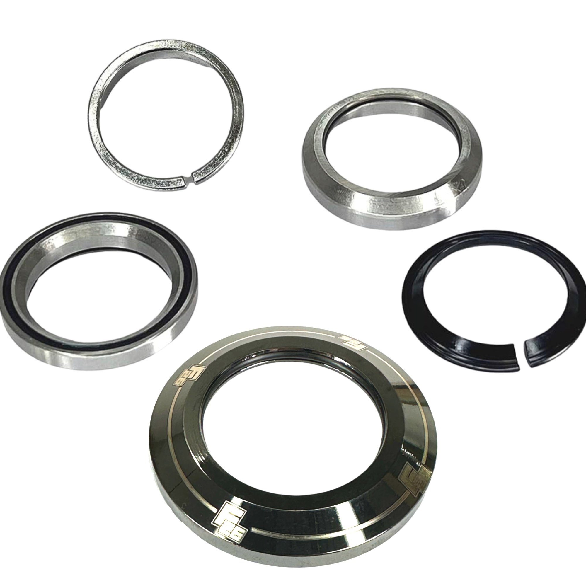 Fantic26 Stuntscooter Fantic26 Scooter / BMX Full Integrated Headset 1 1/8'' Schwarzchrome