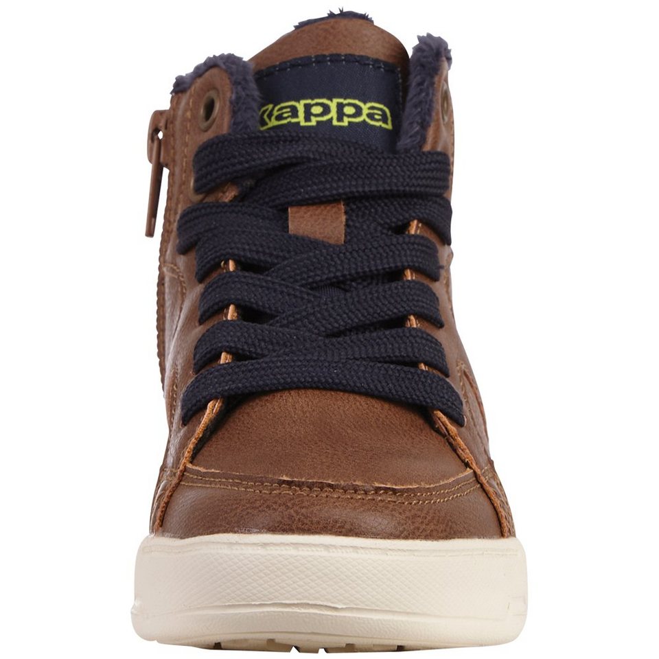 Kappa Sneaker mit praktischem Reißverschluss an der Innenseite, PASST! Kappa  Qualitätsversprechen für Kinderschuhe