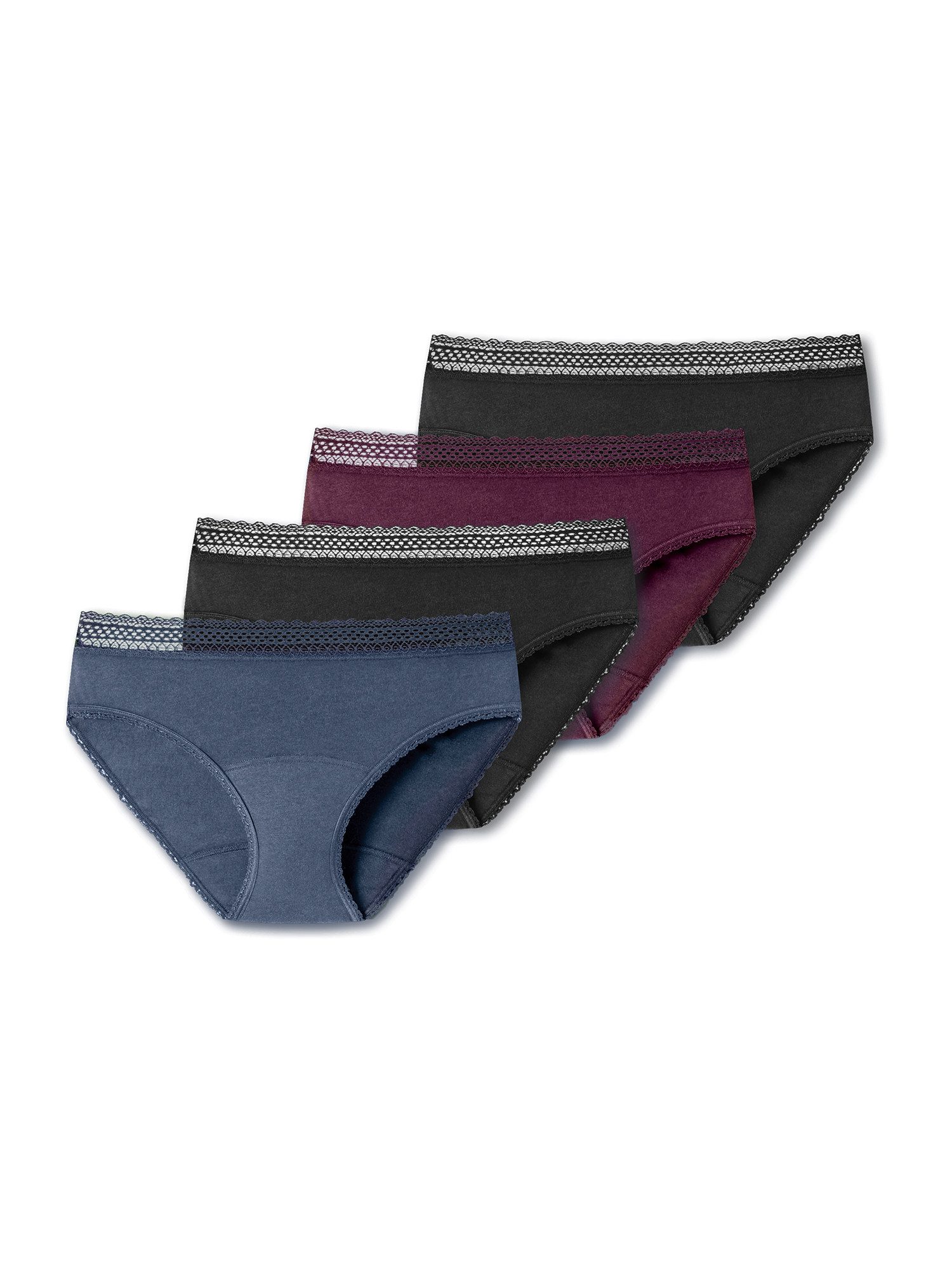 Schiesser Periodenslip Secret Care (4-St) Damen Frauen