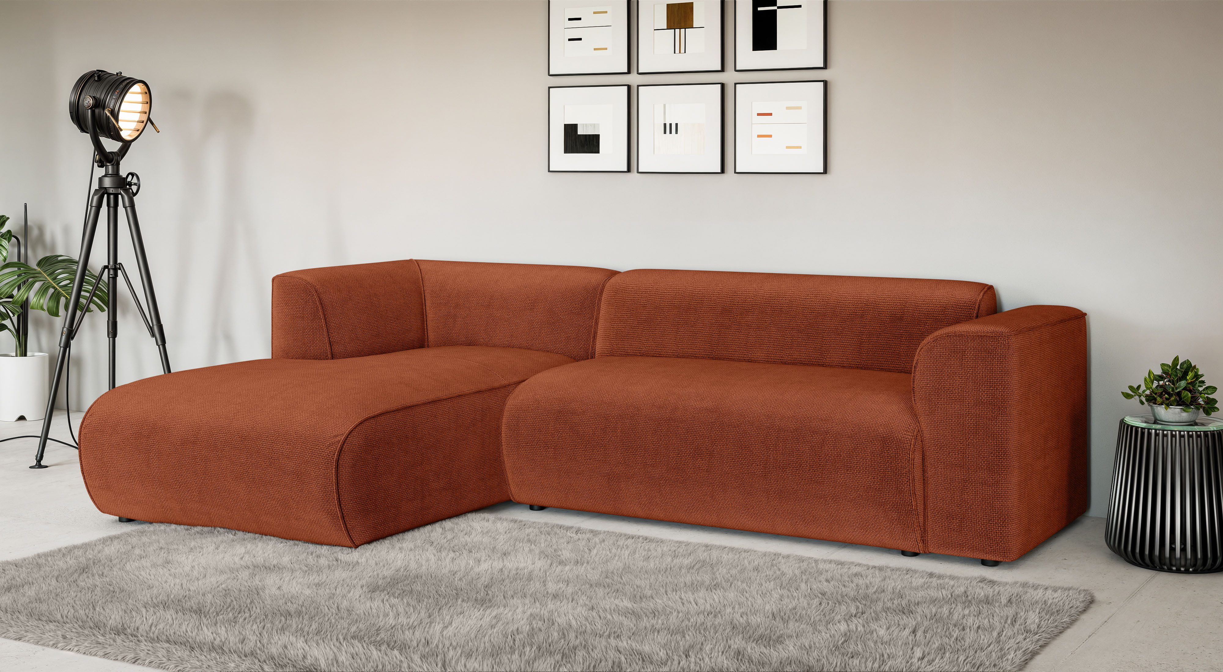 INOSIGN Ecksofa MERID L-Form (257 cm), günstig online kaufen