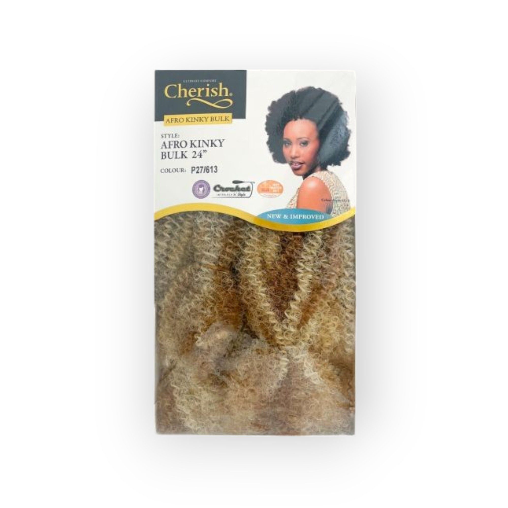 Mamado Kunsthaar-Extension Cherish Bulk - Afro Kinky Bulk 24"