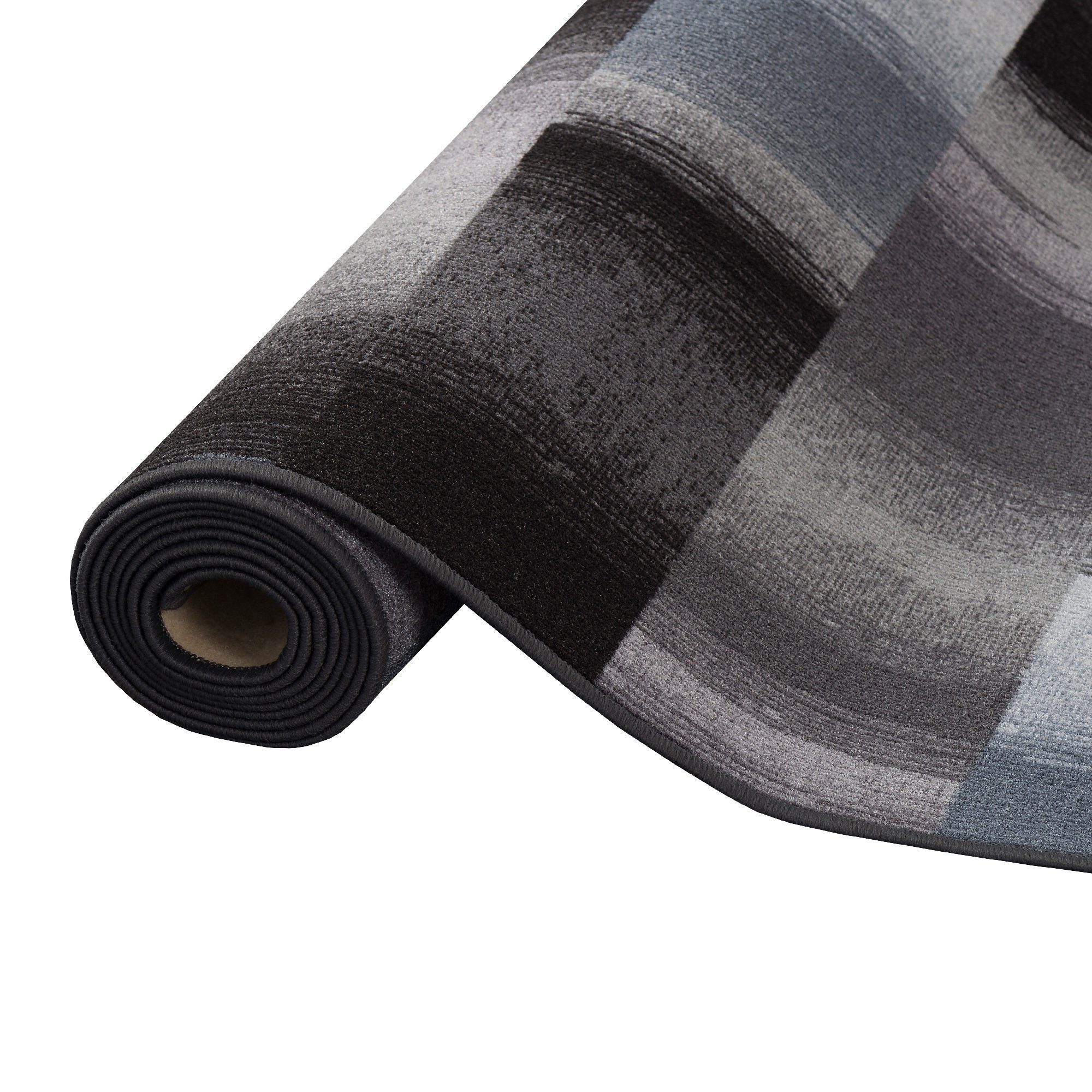 Snapstyle Designteppich Designer Velour Teppich Mystic Karo, Eckig, Höhe: 6 mm – Bild 4 von 5