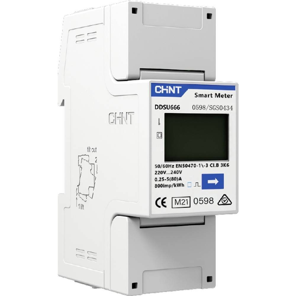 CHINT Wechselstromzähler programmierbar Drehstromzähler Digitaler 485 DTSU666, RS
