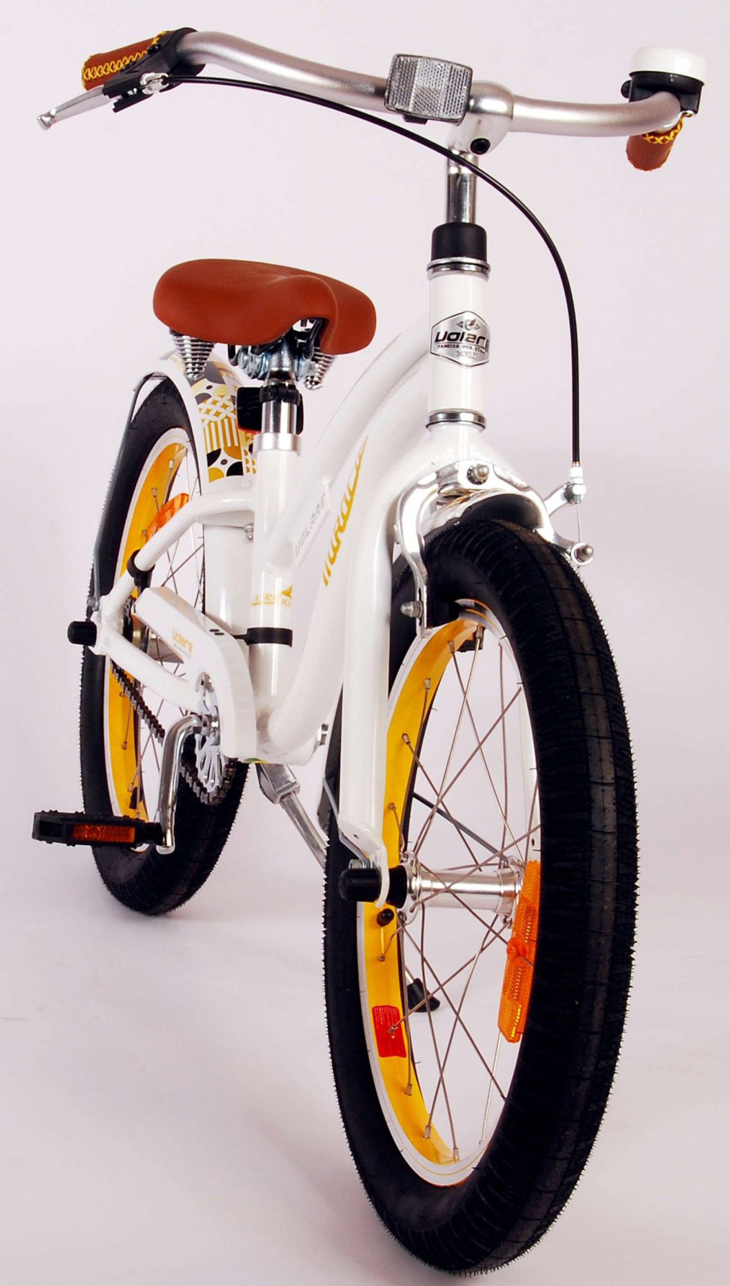 TPFSports Kinderfahrrad Volare Miracle Cruiser 18 Zoll mit Rücktritt + Handbremse, 1 Gang, (Mädchen Fahrrad - Rutschfeste Sicherheitsgriffe), Kinder Fahrrad 18 Zoll mit Ständer Laufrad Mädchen Kinderrad