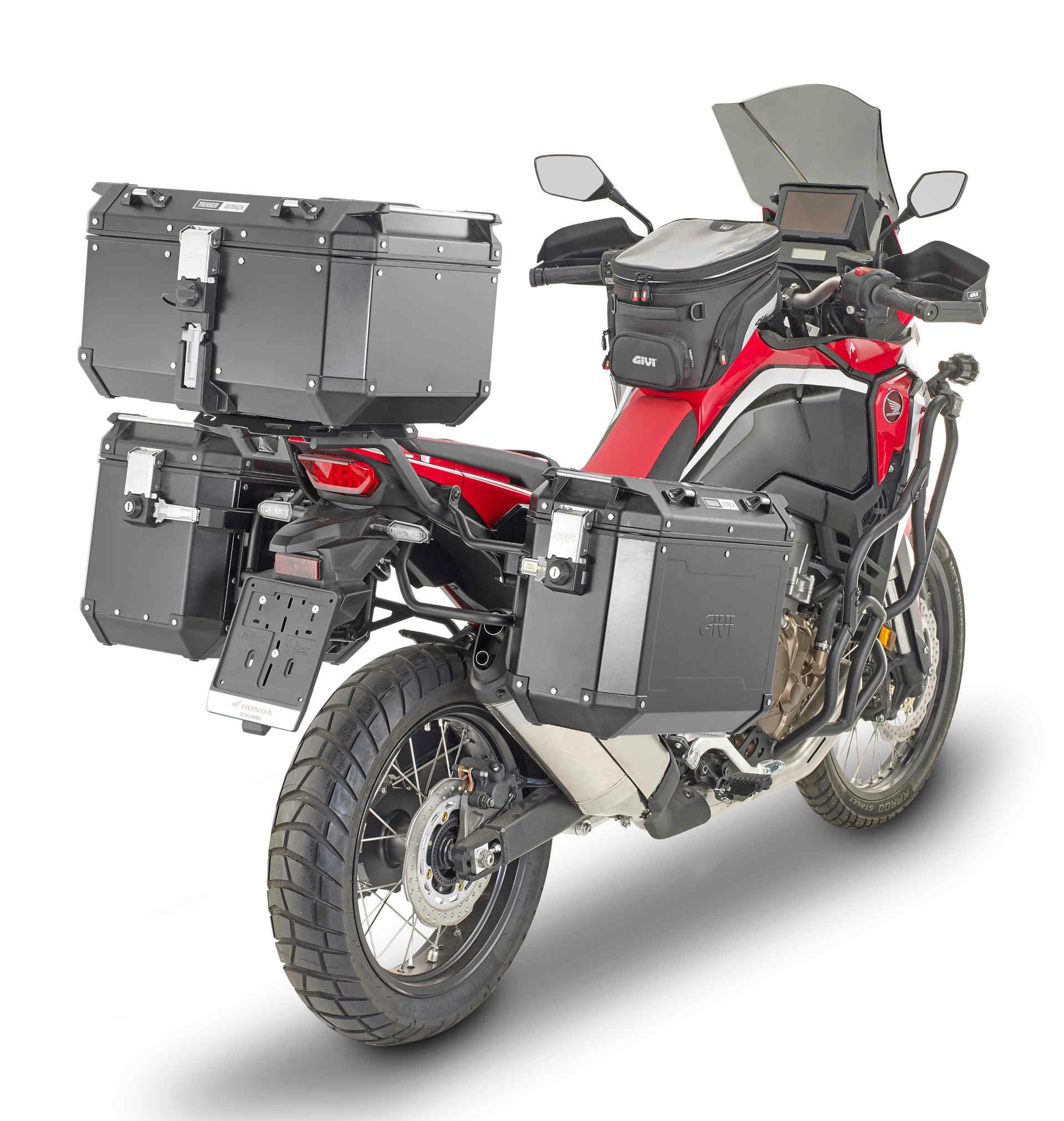 GIVI Motorradhose Seitenkoffer-Träger ONE-FIT MONOKEY®CAM für CRF1100L Africa Twin (20-