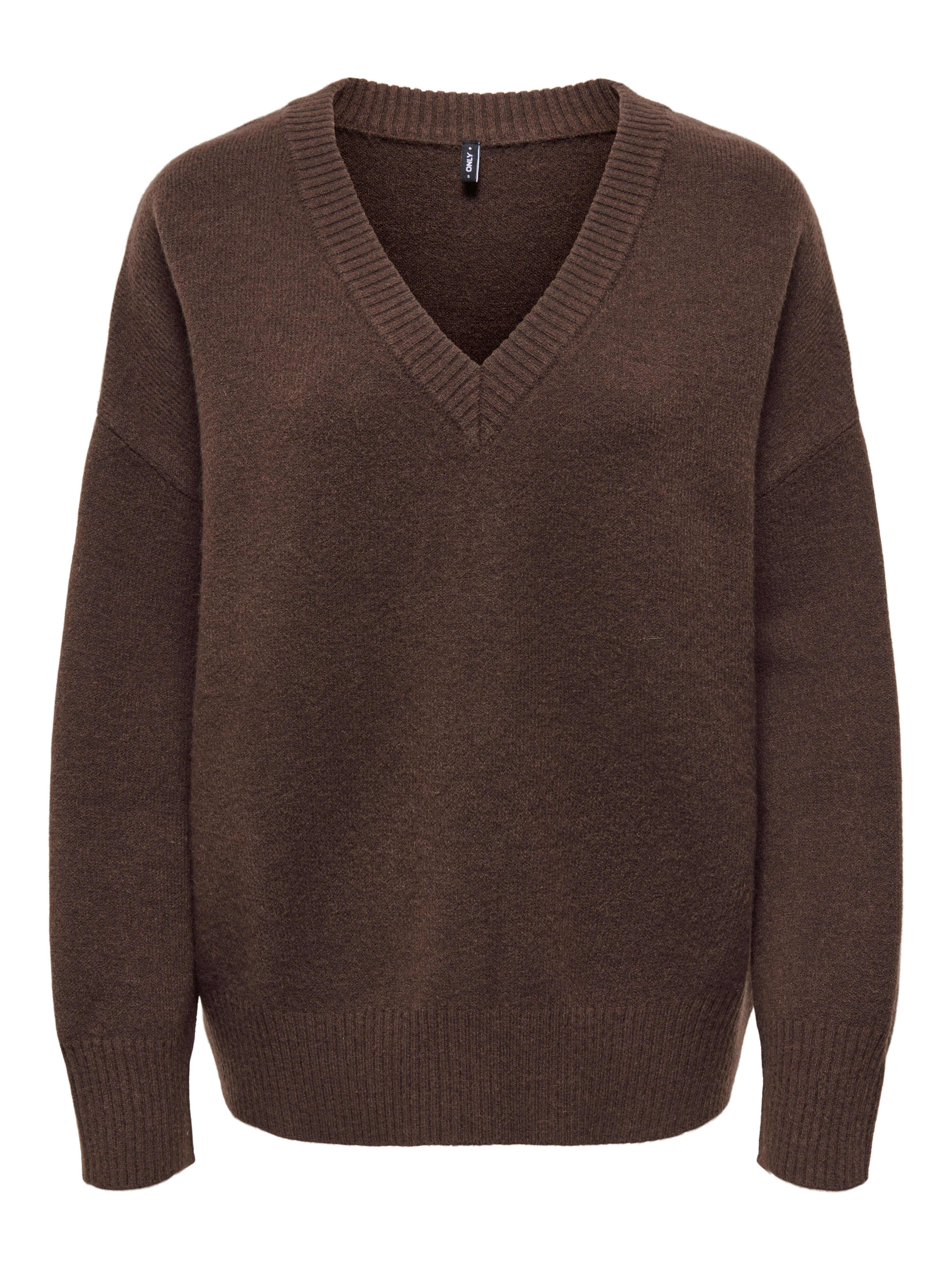 ONLY V-Ausschnitt-Pullover ONLMARI LS LOOSE V-NECK KNT