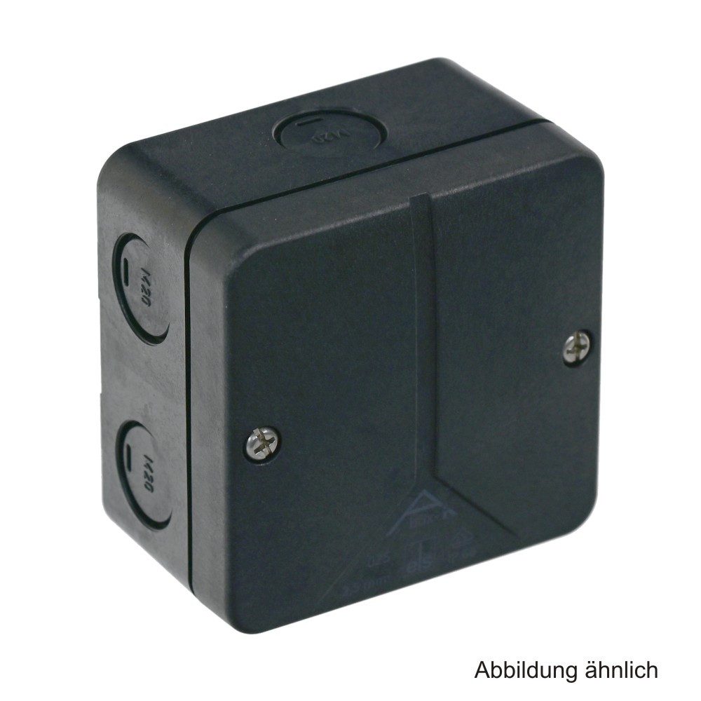 SPELSBERG SPELSBERG Verbindungsdose Abox-im 025-L, Schwarz Audio- & Video-Kabel