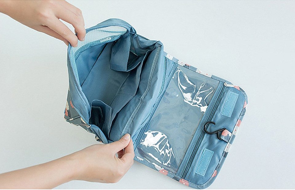 Coonoor Kulturbeutel Reise Kulturtasche zum Aufhängen, Herren Damen, für Makeup,Toilettenartikel – Bild 4 von 5
