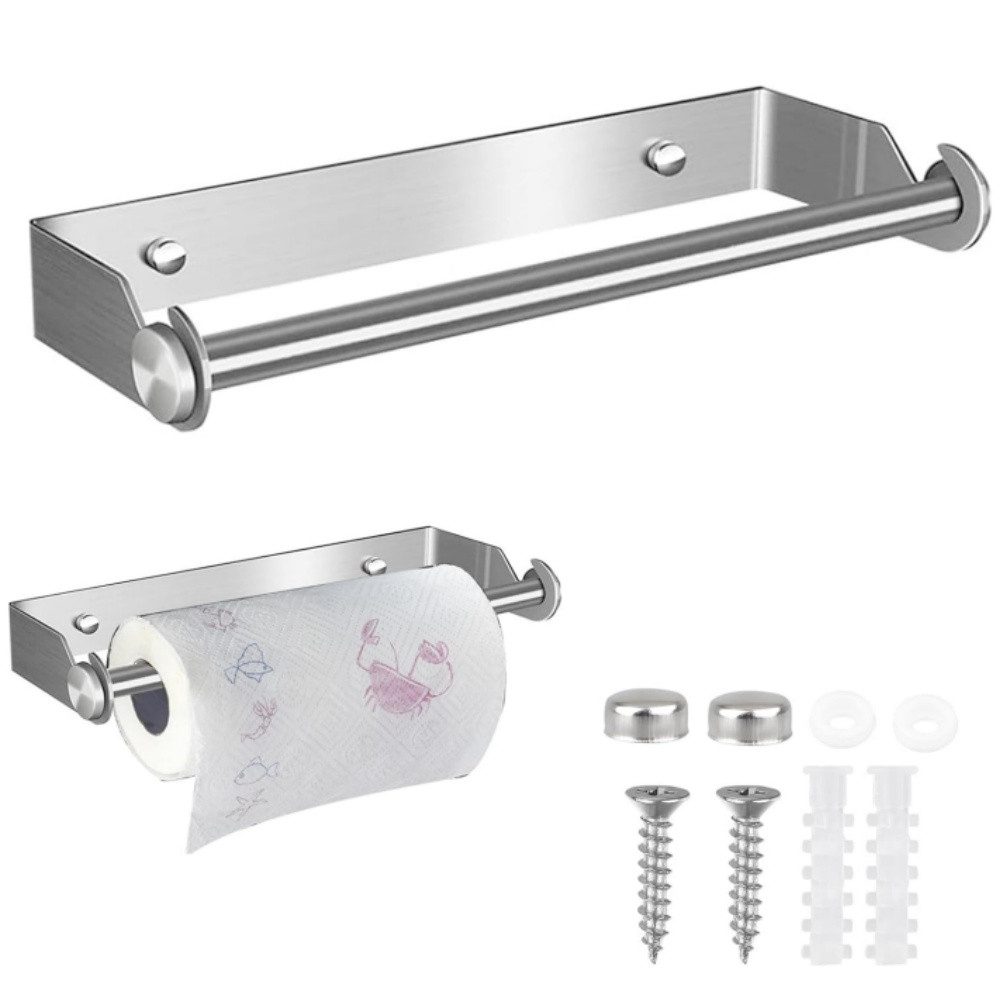BlingBin Küchenrollenhalter 28CM Küchenrollenhalter Edelstahl Küchenpapierh günstig online kaufen