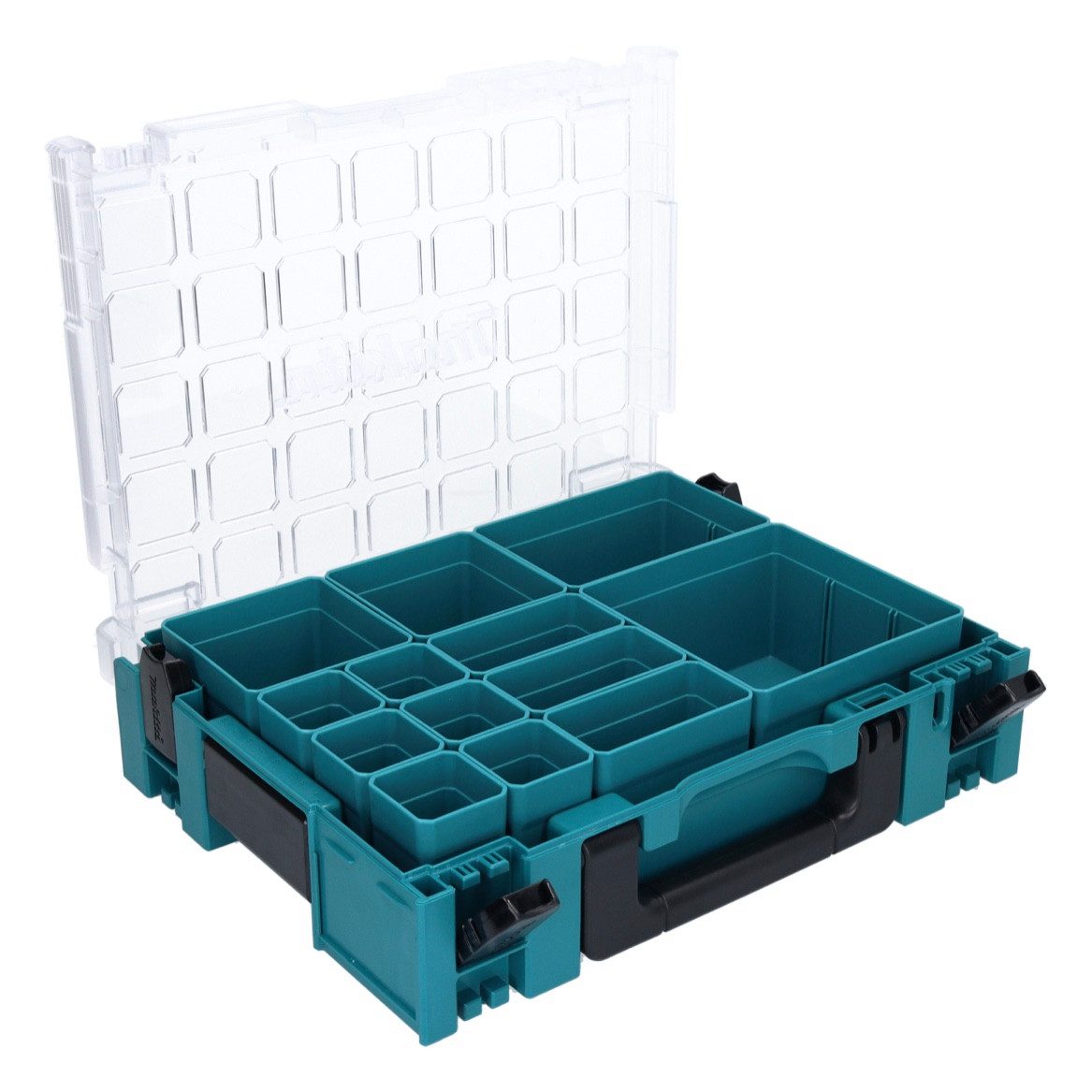 Makita Werkzeugkoffer MAKPAC 1 Organizer Kleinteilekoffer 395 x 295 x 110 mm (191X80-2) m