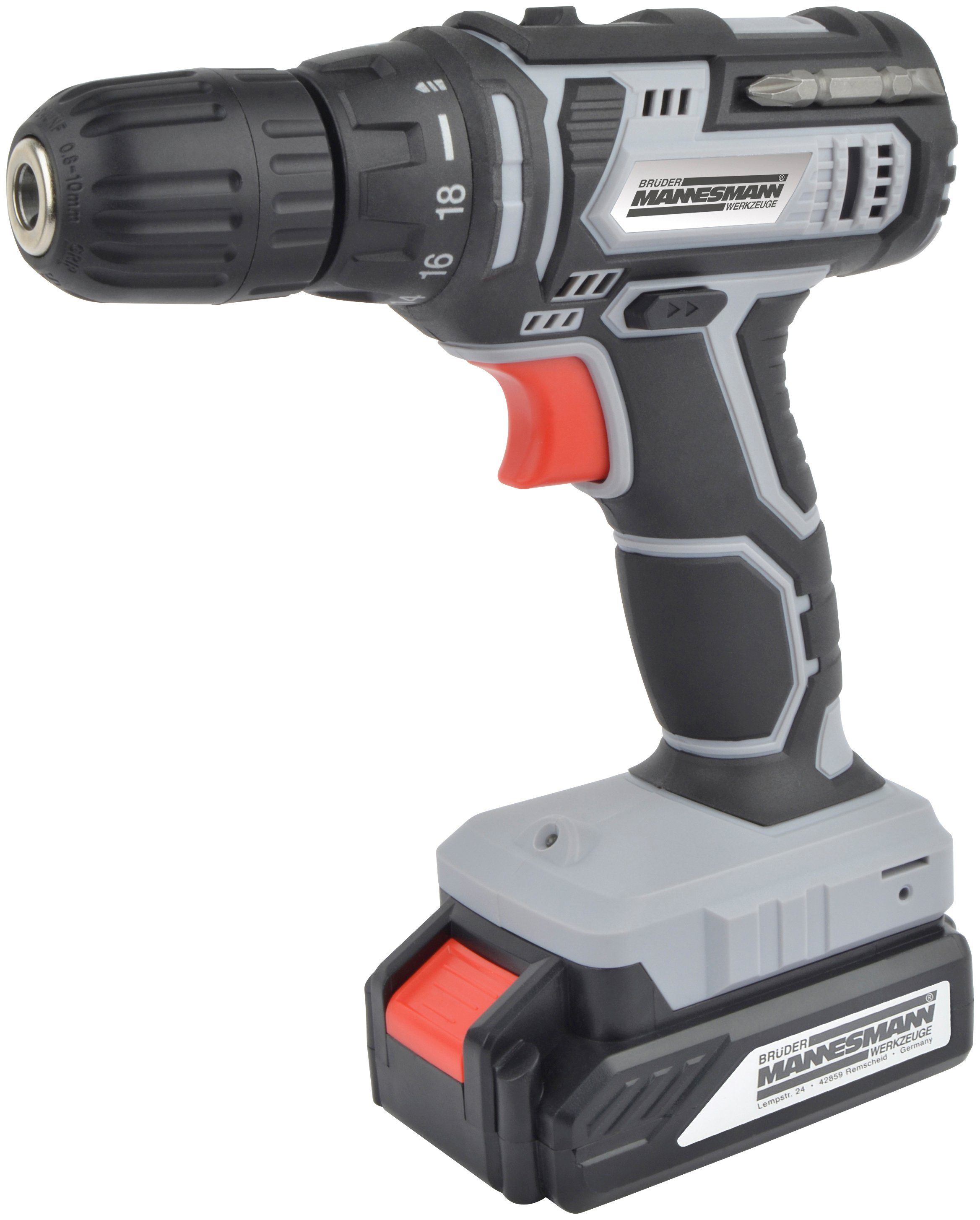 Brüder Mannesmann Akku-bohrschrauber 2x20 V 1,5 Ah günstig online kaufen
