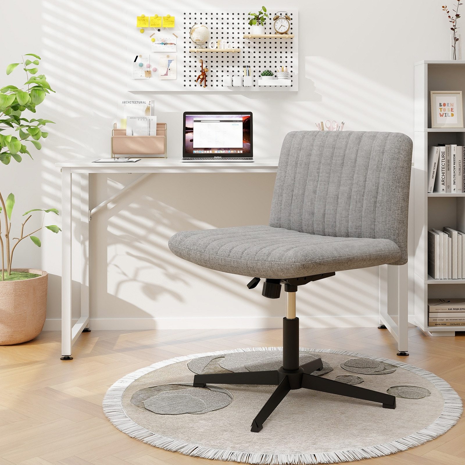 COSTWAY Bürostuhl, höhenverstellbar, drehbar, bis 150kg, günstig online kaufen
