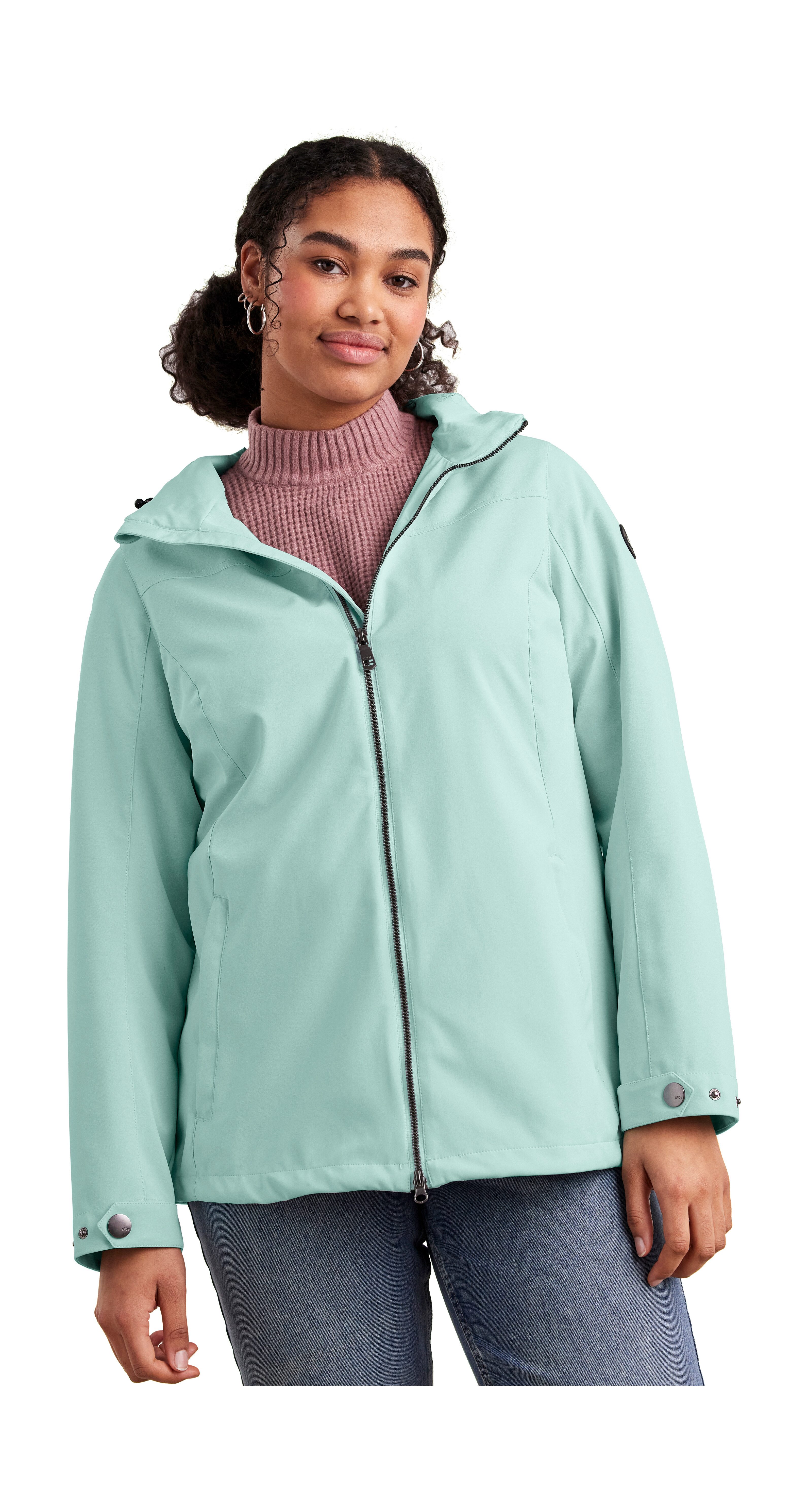 STOY Softshelljacke STS 1 WMN SFTSHLL JCKT Damen Softshelljacke: wasserabweisend, winddicht, atmungsaktiv