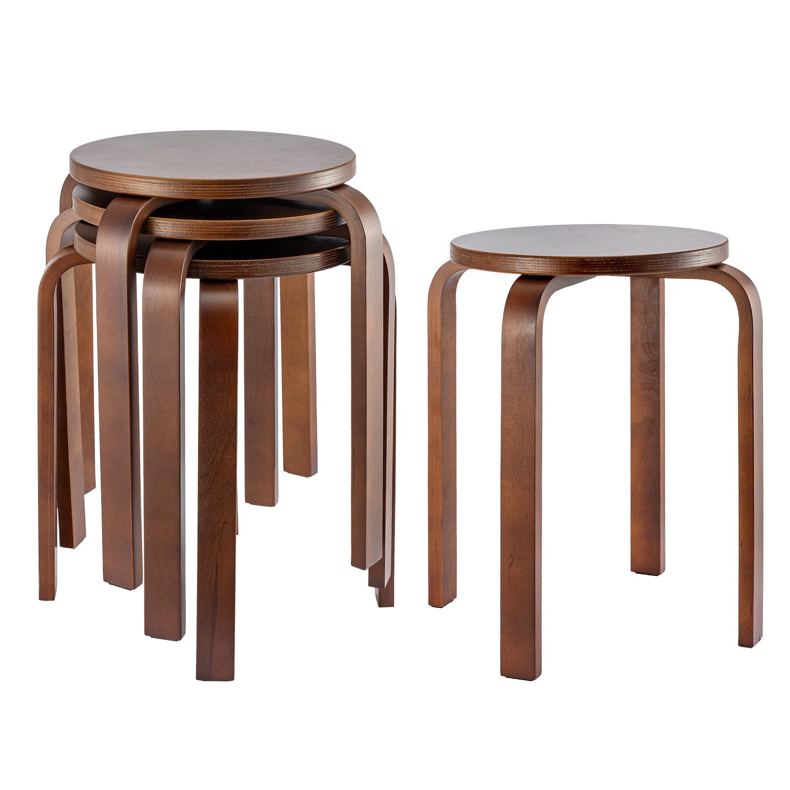 Youyijia Angelhocker Esszimmerstühle Esszimmerstühle 4er Set Aus Holz